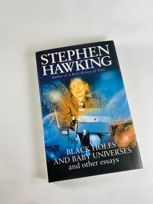 Stephen Hawking Black Holes and Baby Universes Vintage book circa 1993 Astronomy science