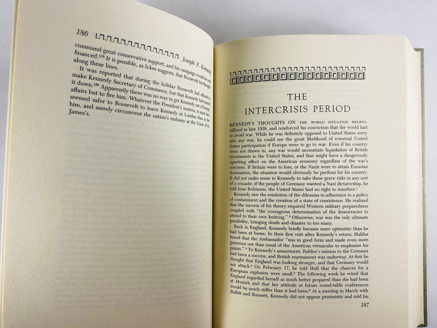 Joseph Kennedy vintage book by David Koskoff circa 1974 biography about controversial business dealings and political career