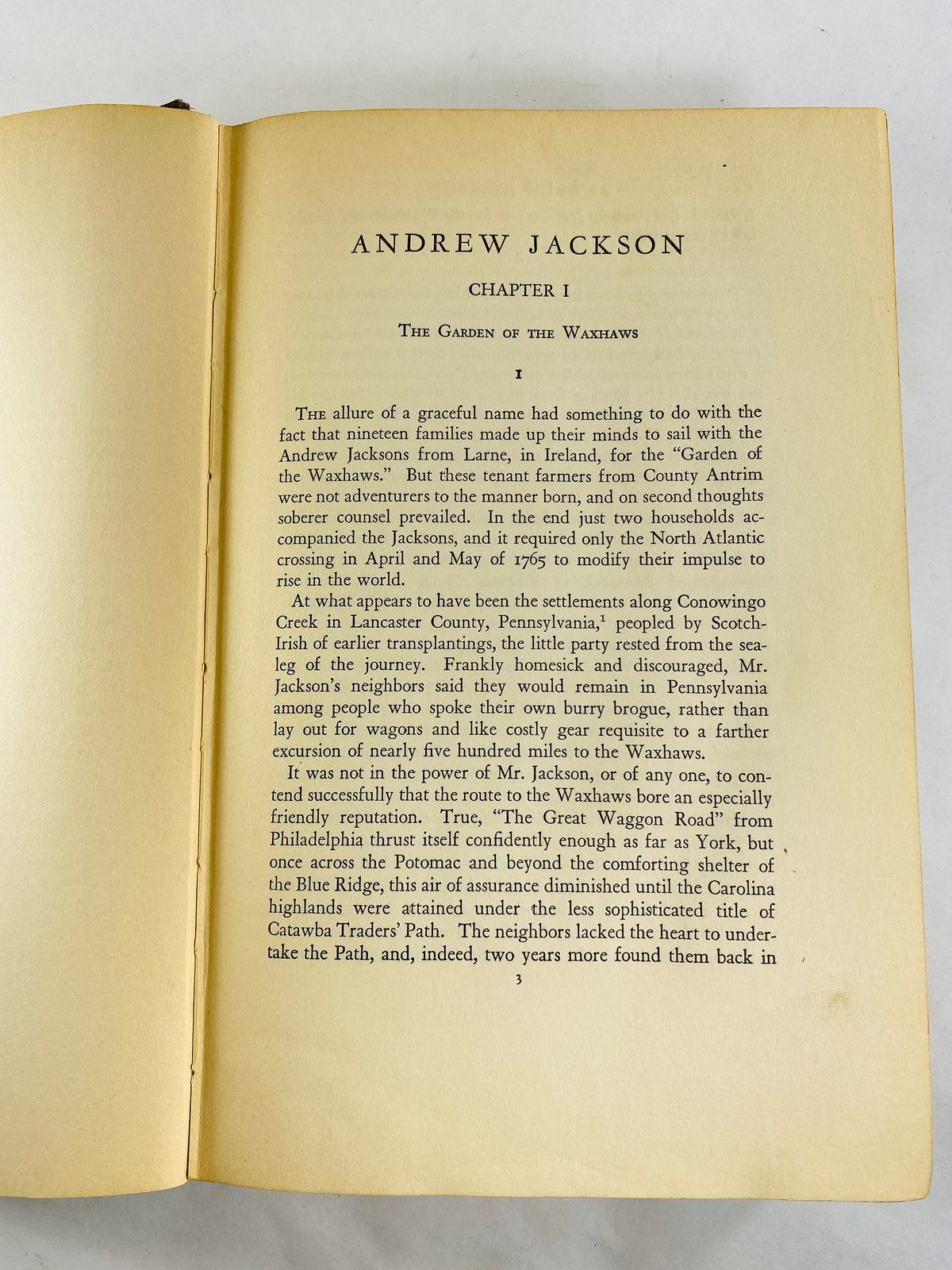 Andrew Jackson Soldier President militiary history Patriot FIRST EDITION vintage book circa 1931 by Marquis James biography of Red Eagle