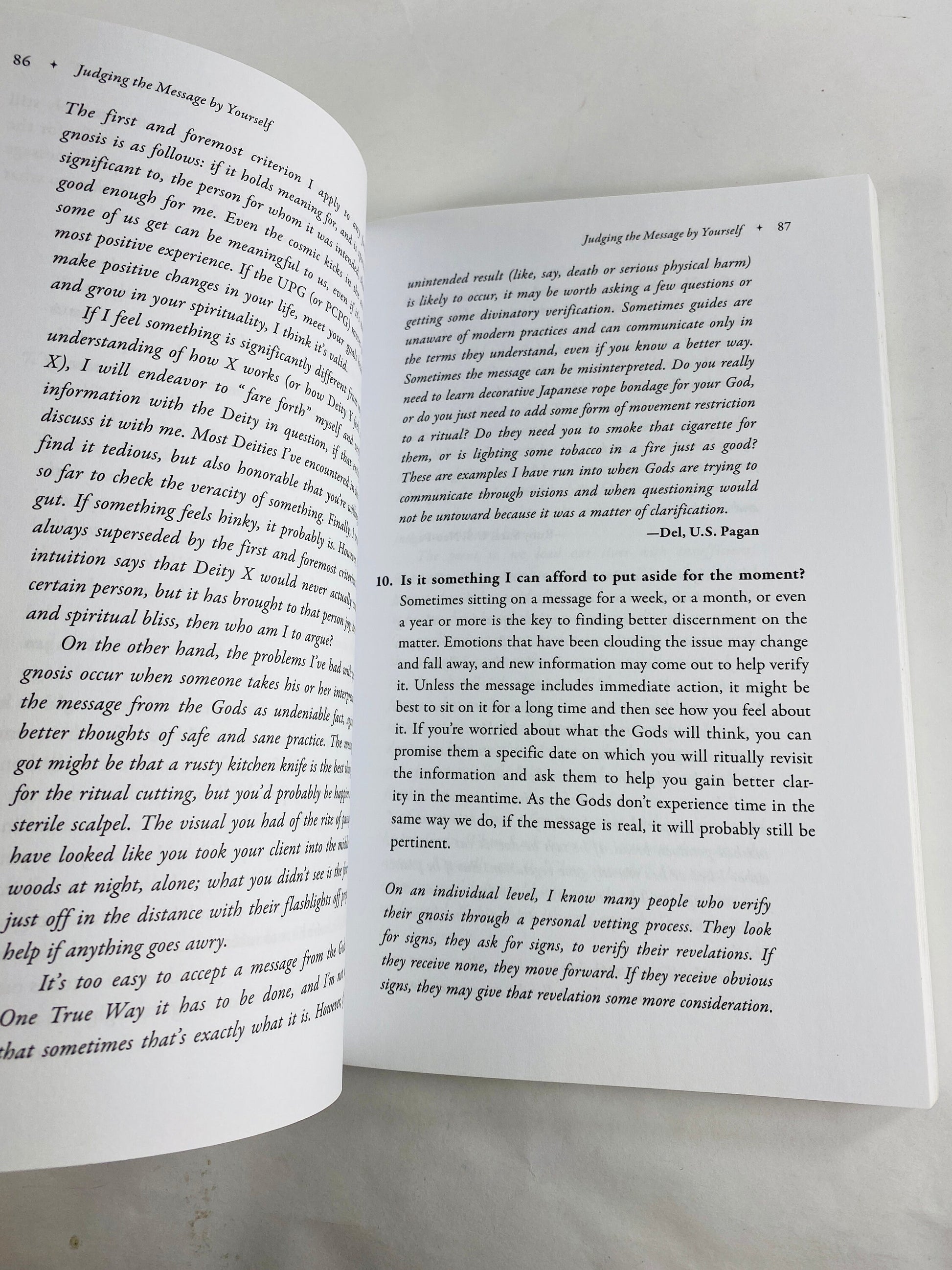 Talking to the Spirits vintage occult book Personal Gnosis in Pagan religion Afterlife Spiritualism clairvoyance