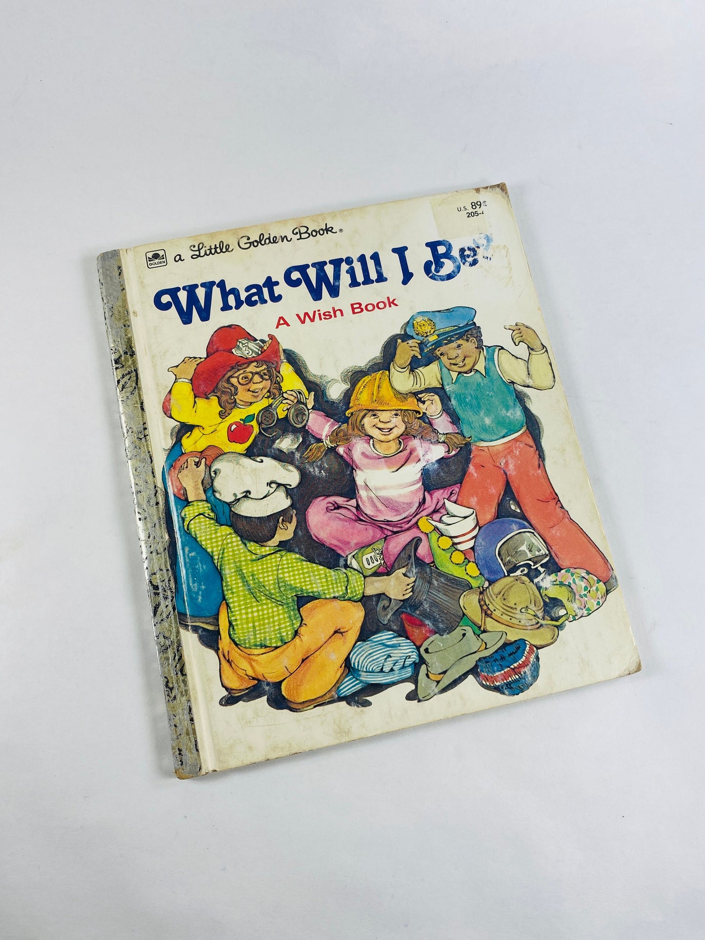 What Will I Be vintage Little Golden Book circa 1979 FIRST EDITION Wish Book by Kathleen Krull Cowles Christmas stocking stuffer