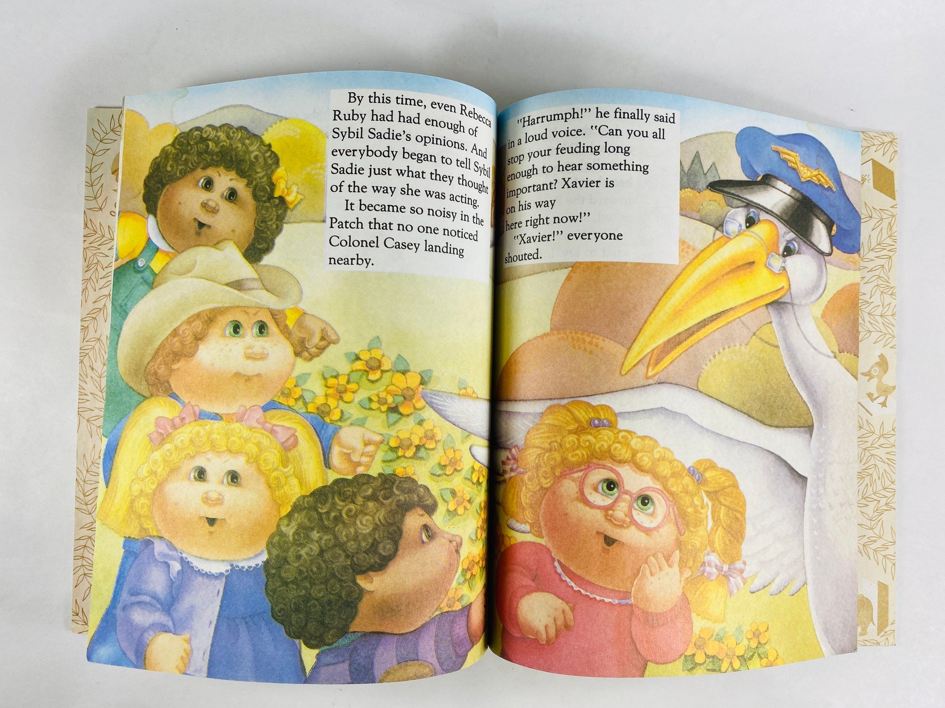 Cabbage Patch Kids vintage Little Golden Book 1980s stocking stuffer Xavier’s Birthday Surprise