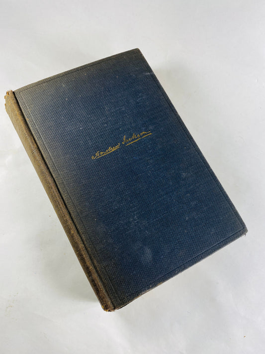 Andrew Jackson Soldier President militiary history Patriot FIRST EDITION vintage book circa 1931 by Marquis James biography of Red Eagle