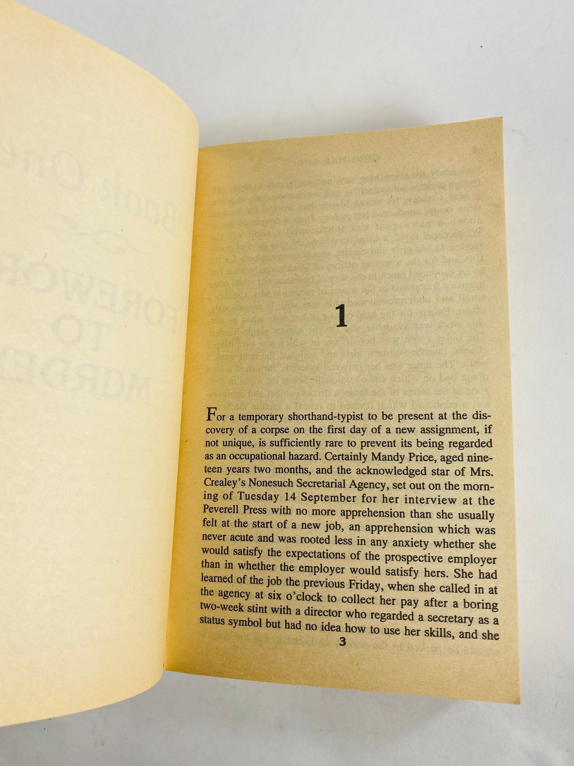 Original Sin by PD James vintage detective novel in the Adam Dalgliesh series FIRST printing paperback book circa 1996.