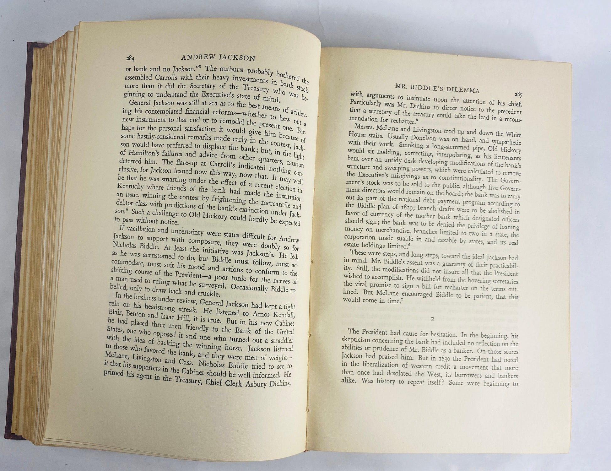 Andrew Jackson Portrait of a President militiary history Patriot FIRST EDITION vintage book circa 1937 Marquis James biography of Red Eagle