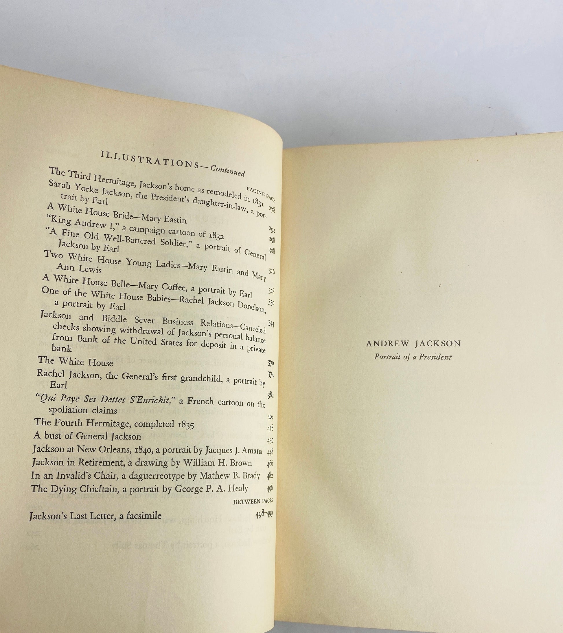 Andrew Jackson Portrait of a President militiary history Patriot FIRST EDITION vintage book circa 1937 Marquis James biography of Red Eagle