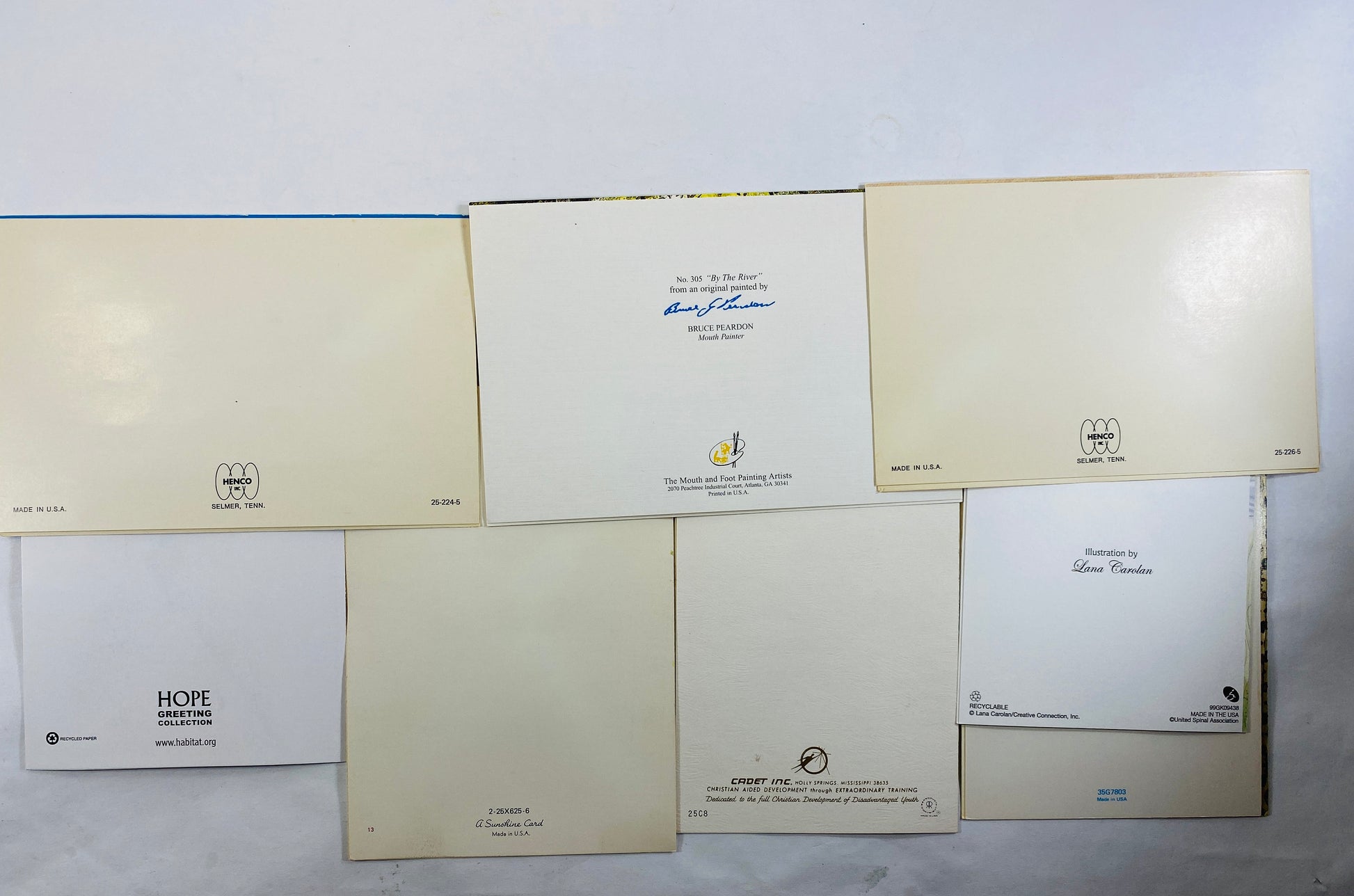 Vintage 1970s birthday and best wishes get well cards Lot of 8 greetings in VG condition! Flowers roses nature sail boat decor