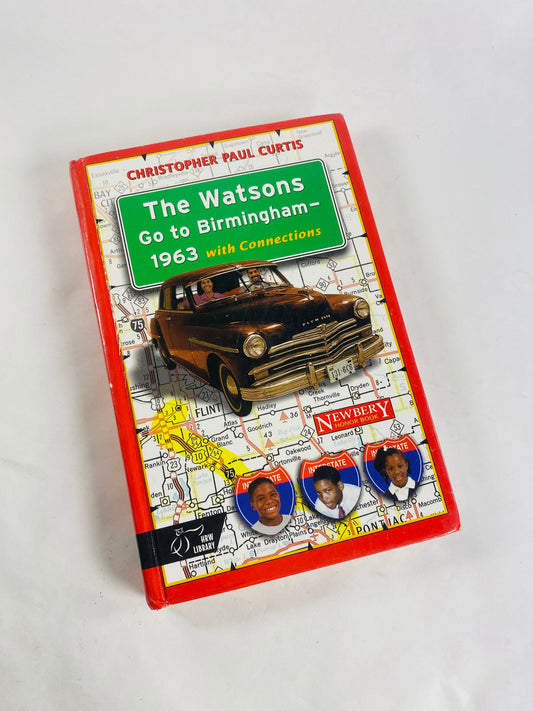 Watsons go to Birmingham vintage book Christopher Paul Curtis 1995 historical-fiction novel about a family in 1963 Civil Rights Movement