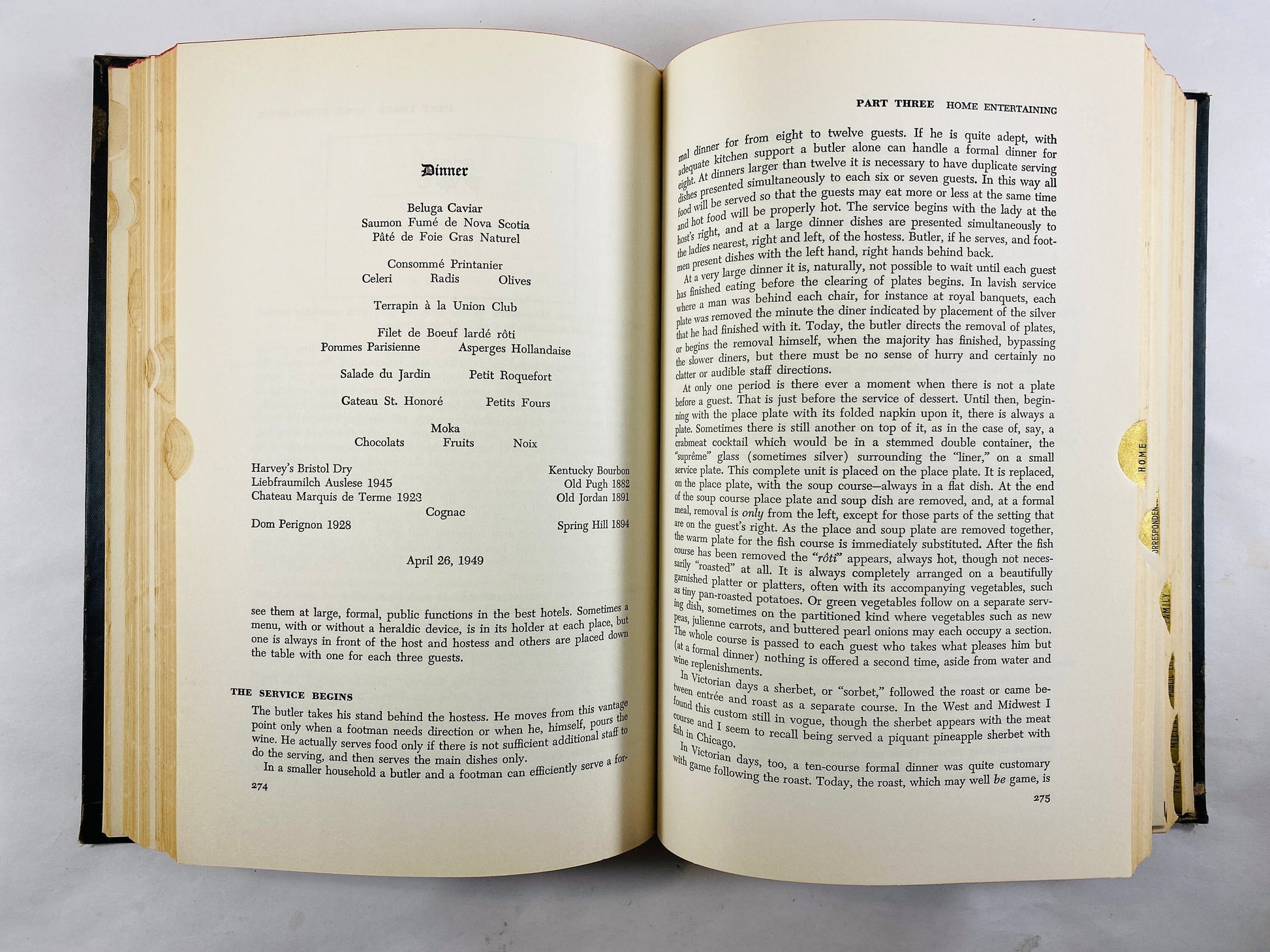 Andy Warhol illustrated! Amy Vanderbilt's Complete Book of Etiquette FIRST Edition SIGNED by Amy Vanderbilt! Vintage book circa 1954