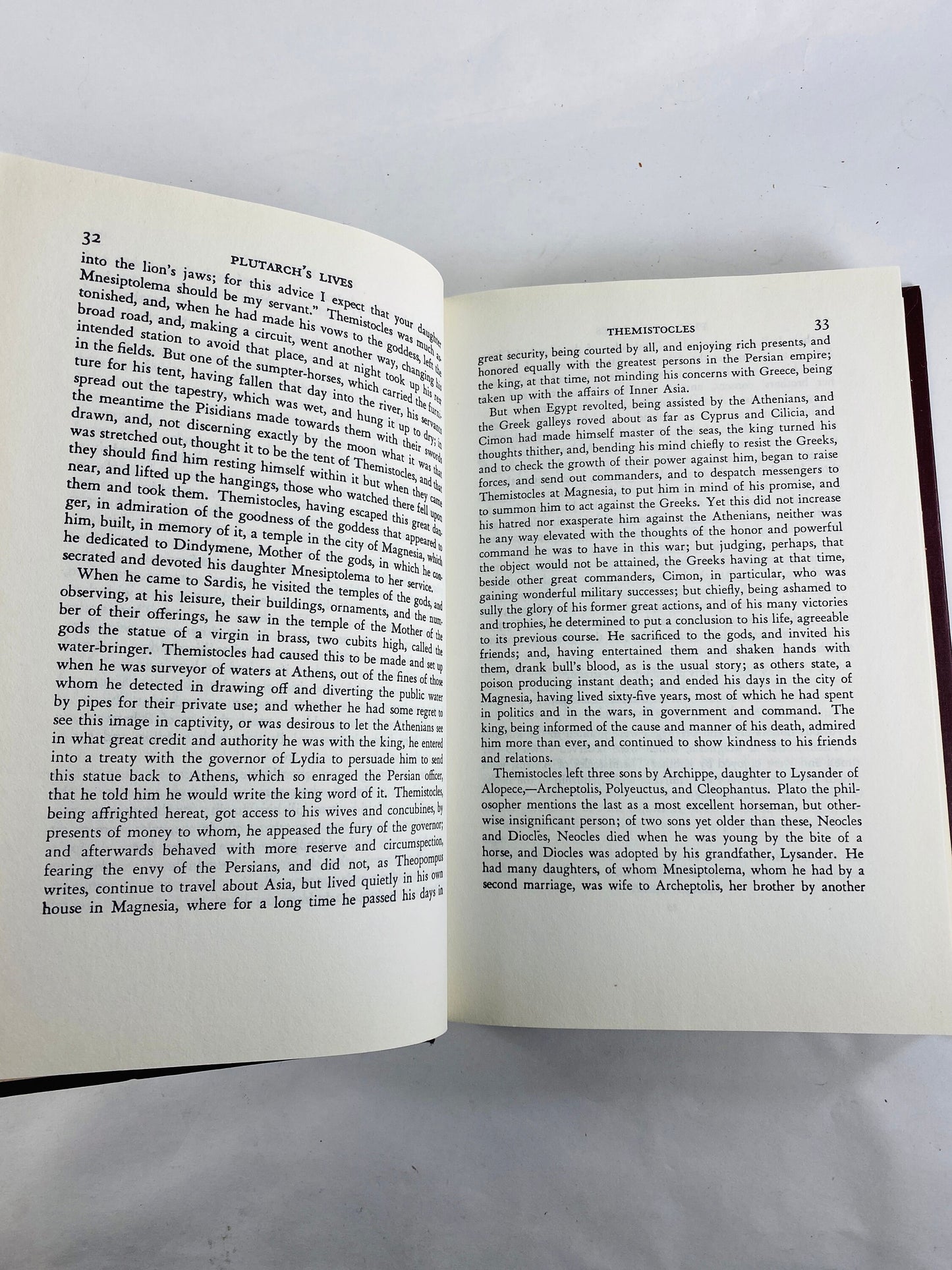 Plutarch "Though boys throw stones at frogs in sport, the frogs do not die in sport but in earnest" vintage Harvard Classics book philosophy