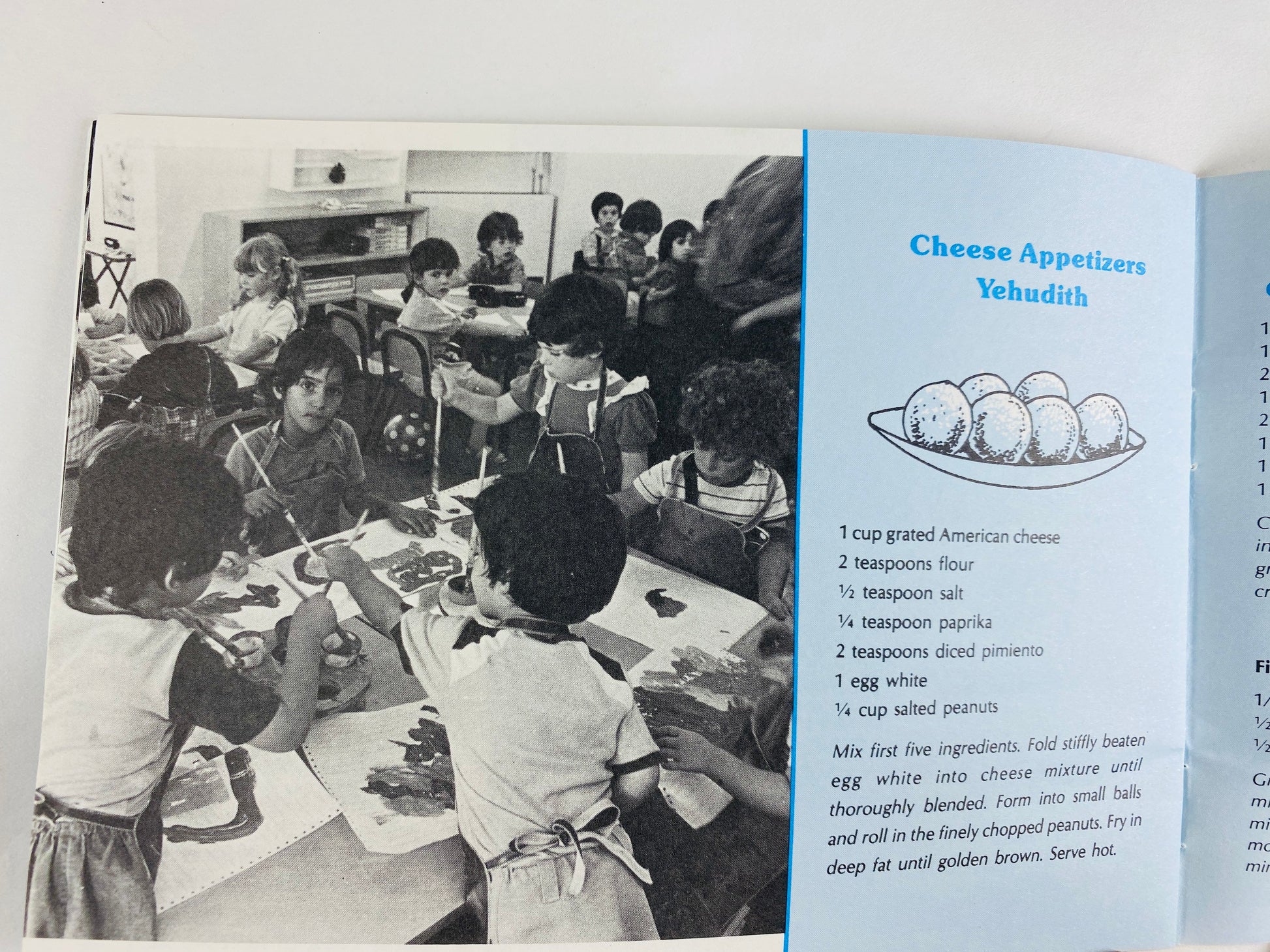 Chanukah Family Almanac vintage Israel Orphans Home booklet circa 1975 Traditions and recipes for the Jewish Home includes Hebrew prayers