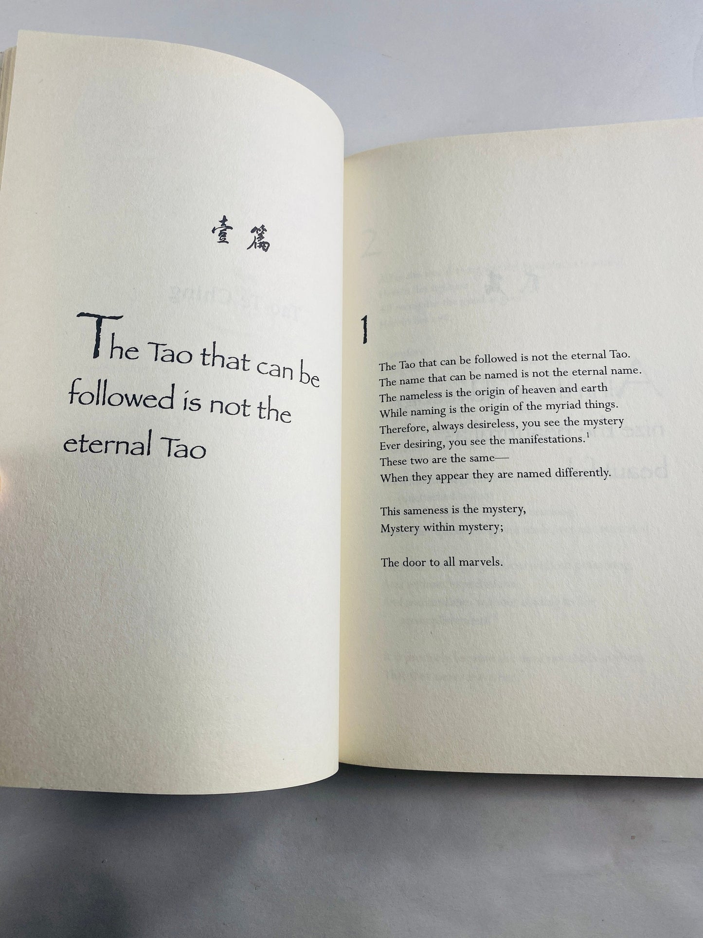 Lao Tzu Tao Te Ching Vintage philosophy paperback book Easter basket stuffer Mother's Day gift