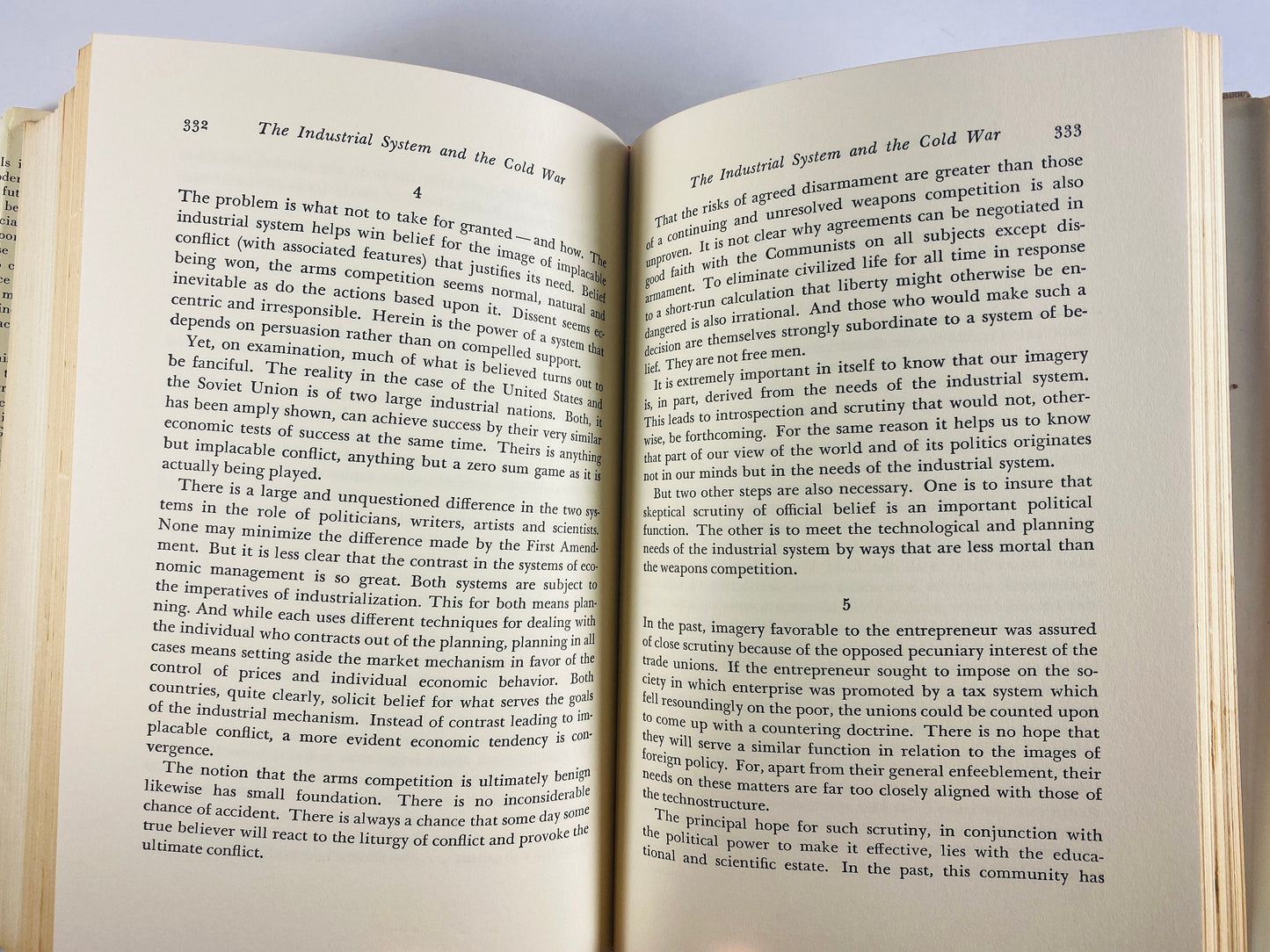 John Kenneth Galbraith FIRST EDITION New Industrial State vintage book circa 1967 about class struggle economics and large company control