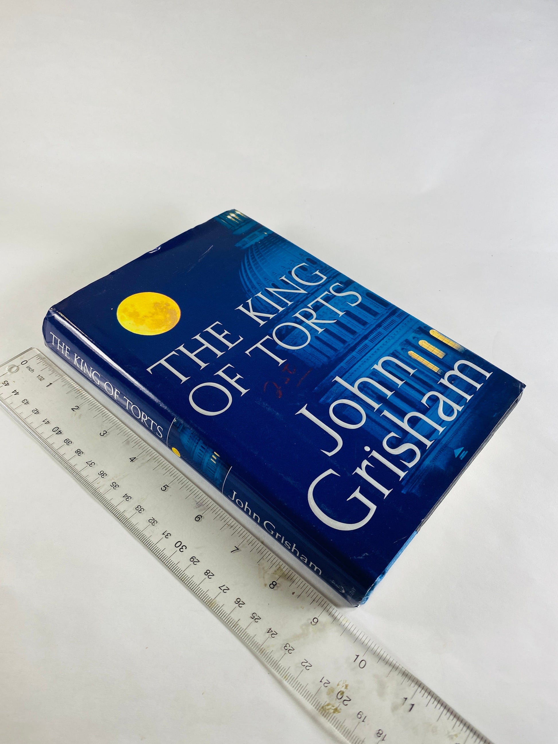 John Grisham SIGNED King of Torts First Edition vintage book circa 2003 Young lawyer in a complex case against large pharmaceutical company