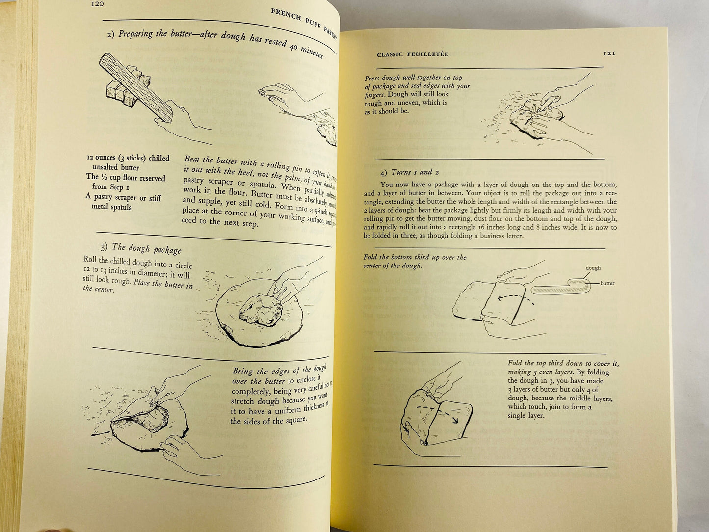 Mastering the Art of French Cooking by Julia Child EARLY PRINTING vintage paperback book circa 1983 Cookbook volume 2 Alfred A. Knopf.