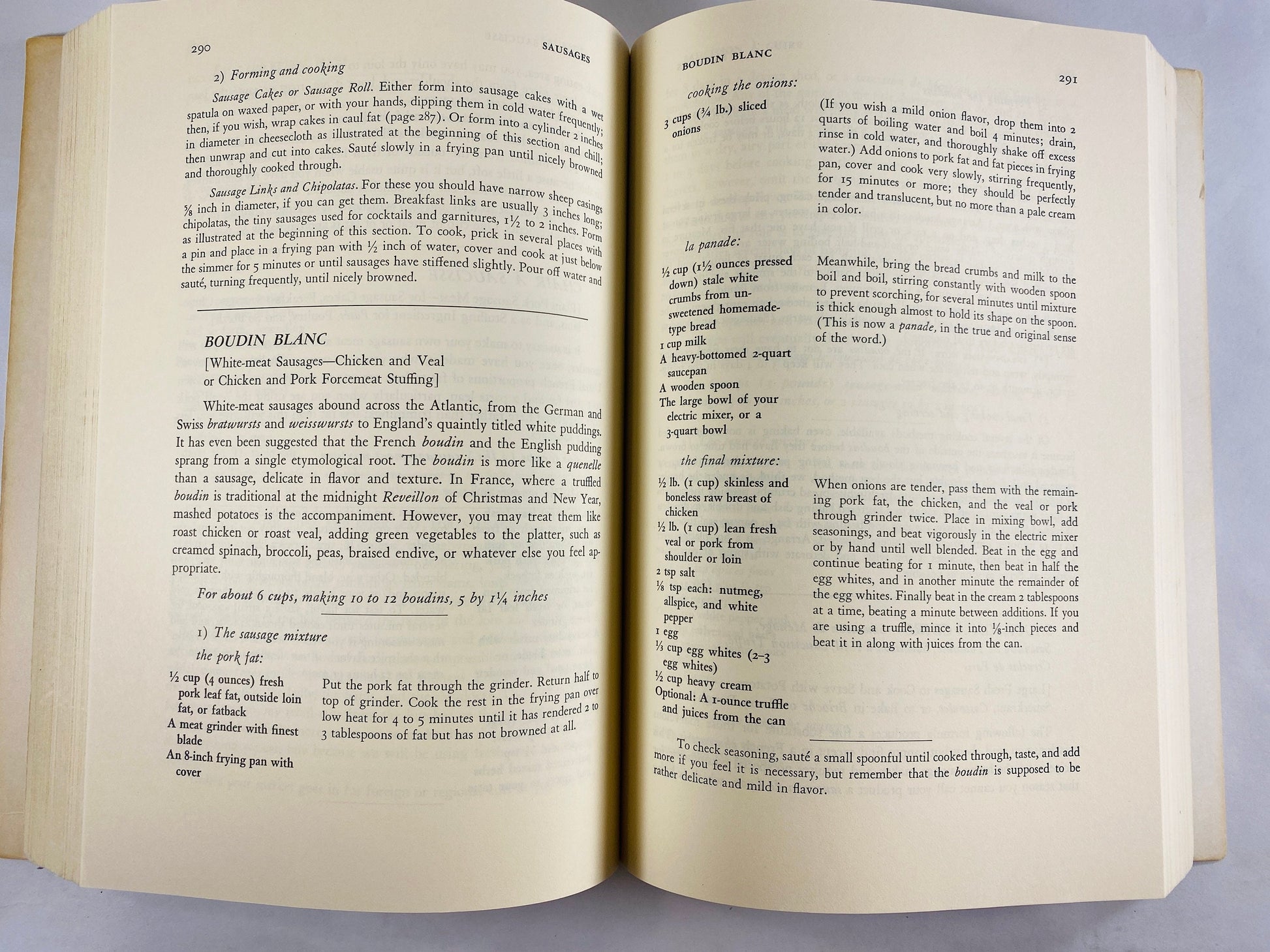 Mastering the Art of French Cooking by Julia Child EARLY PRINTING vintage paperback book circa 1983 Cookbook volume 2 Alfred A. Knopf.