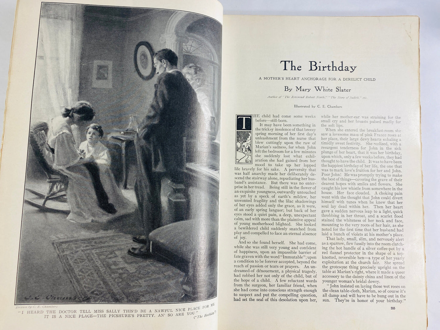 1910 vintage Cosmopolitan Magazine Vol 48 No 5 featuring Only Opera Octopus by Pierre Van Rensselaer Key, Imagination by Charles Ferguson