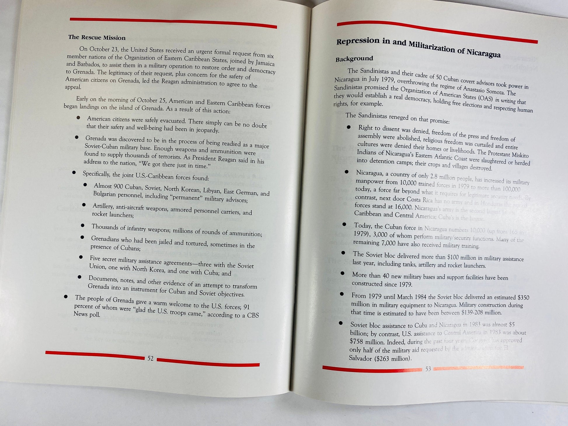 President Reagan authentic vintage White House Republican memorabilia Collectible USSR Soviet defense and foreign policy booklet