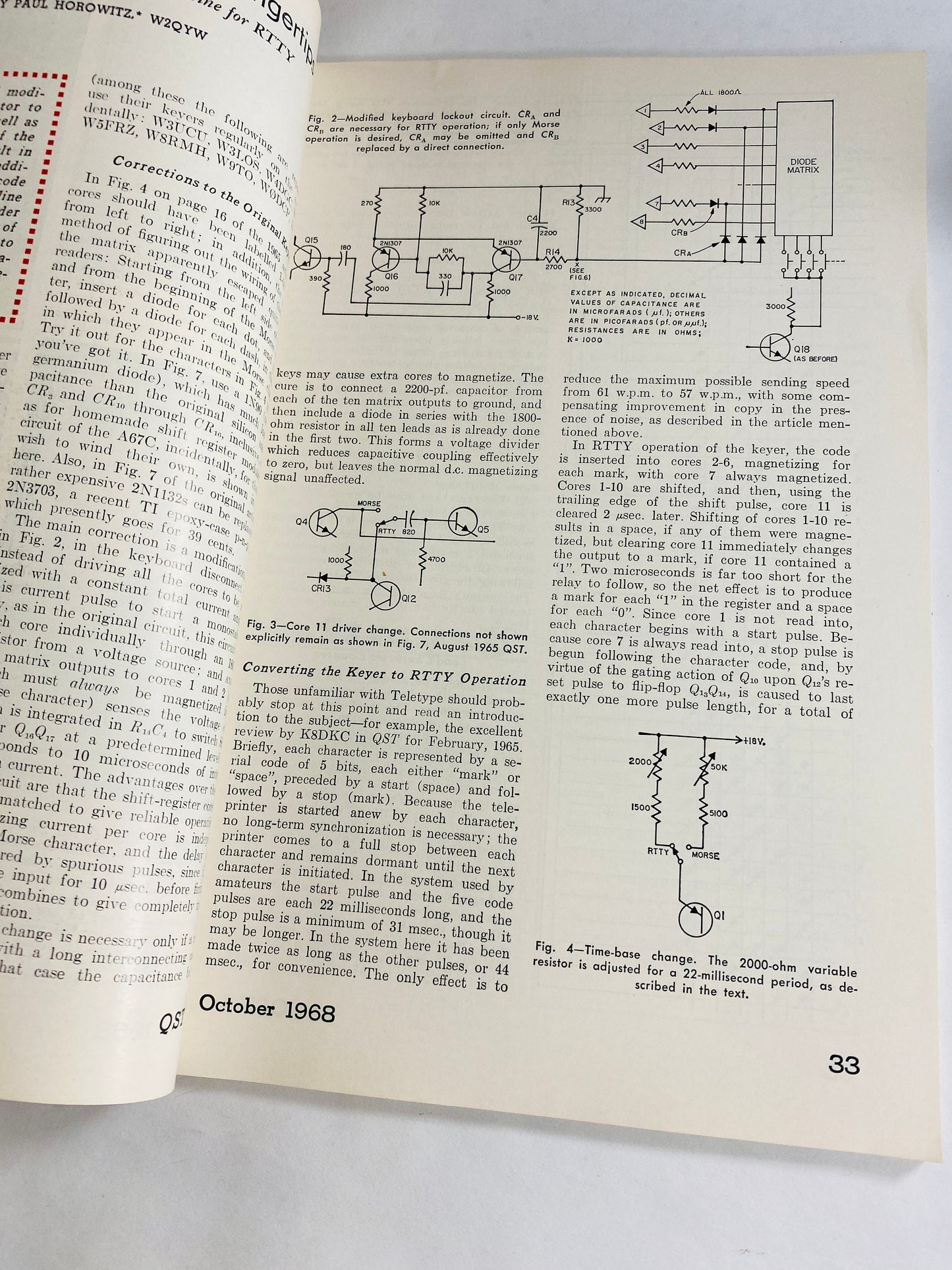 1968 ARRL Radio vintage magazine Operator Amateur Electronic communications transmitting converters using stovepipe coaxial tank assemblies