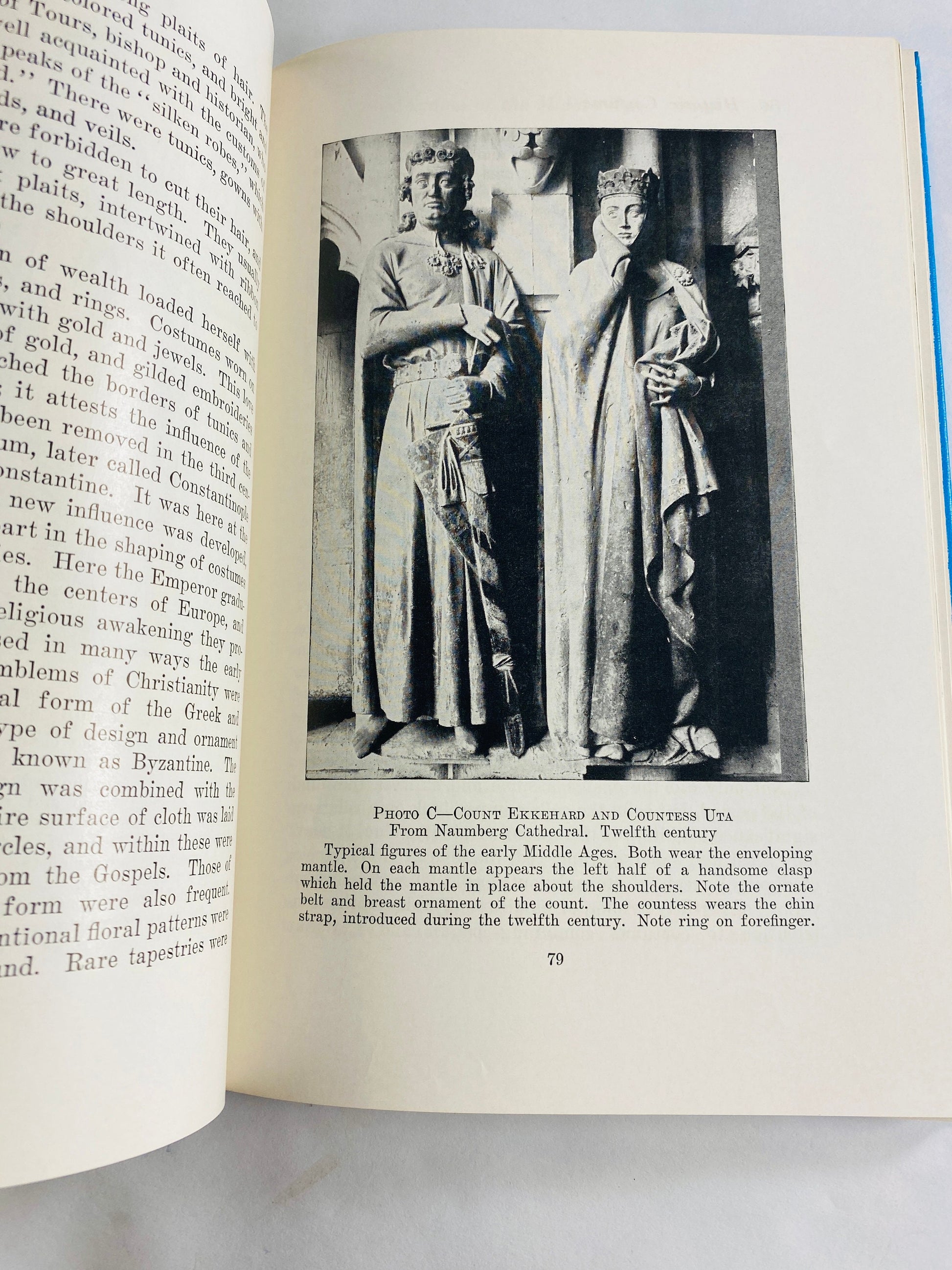 Historic Costume vintage design book by Lester & Kerr circa 1967 Fashion and style from remote times to 1960s Gothic Renaissance Elizabethan