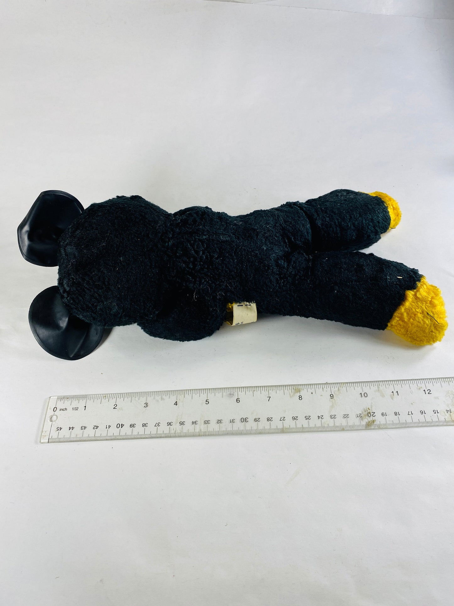 Original Mickey Mouse vintage Disney collectible circa 1950 Gund Sani-Foam Rubber Face plush doll J Swedlin New York gift