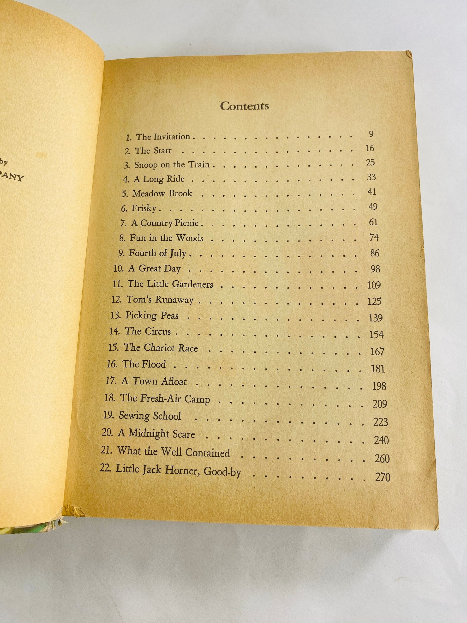 Bobbsey Twins in the Country Vintage Book circa 1953 by Laura Lee Hope. Whitman series Nancy Drew POOR Condition