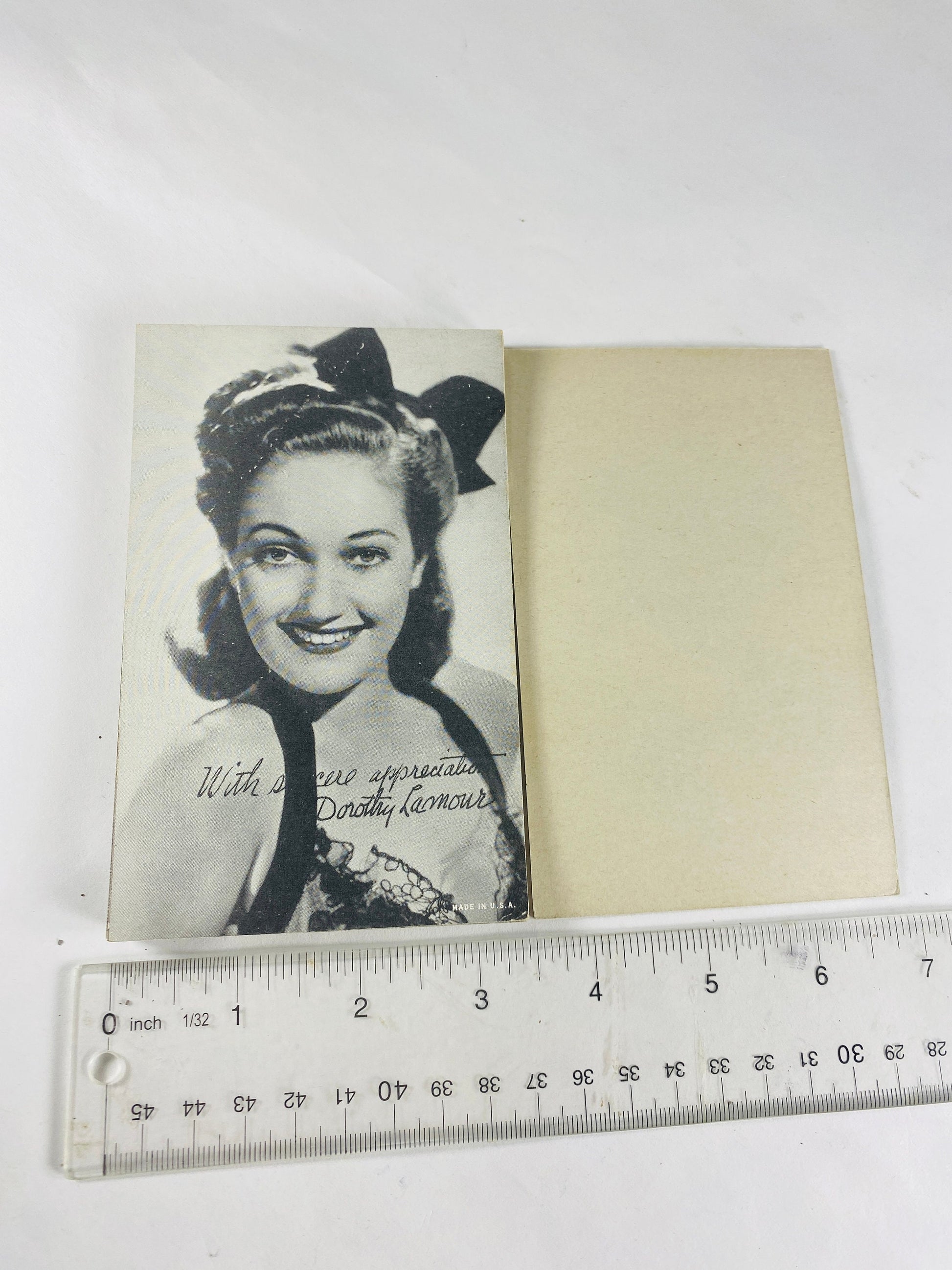 1940s Vintage Hollywood Arcade lobby cards Dorothy Lamour Lana Turner Joan Bennett Actors Stars film movie photo lot set black & white