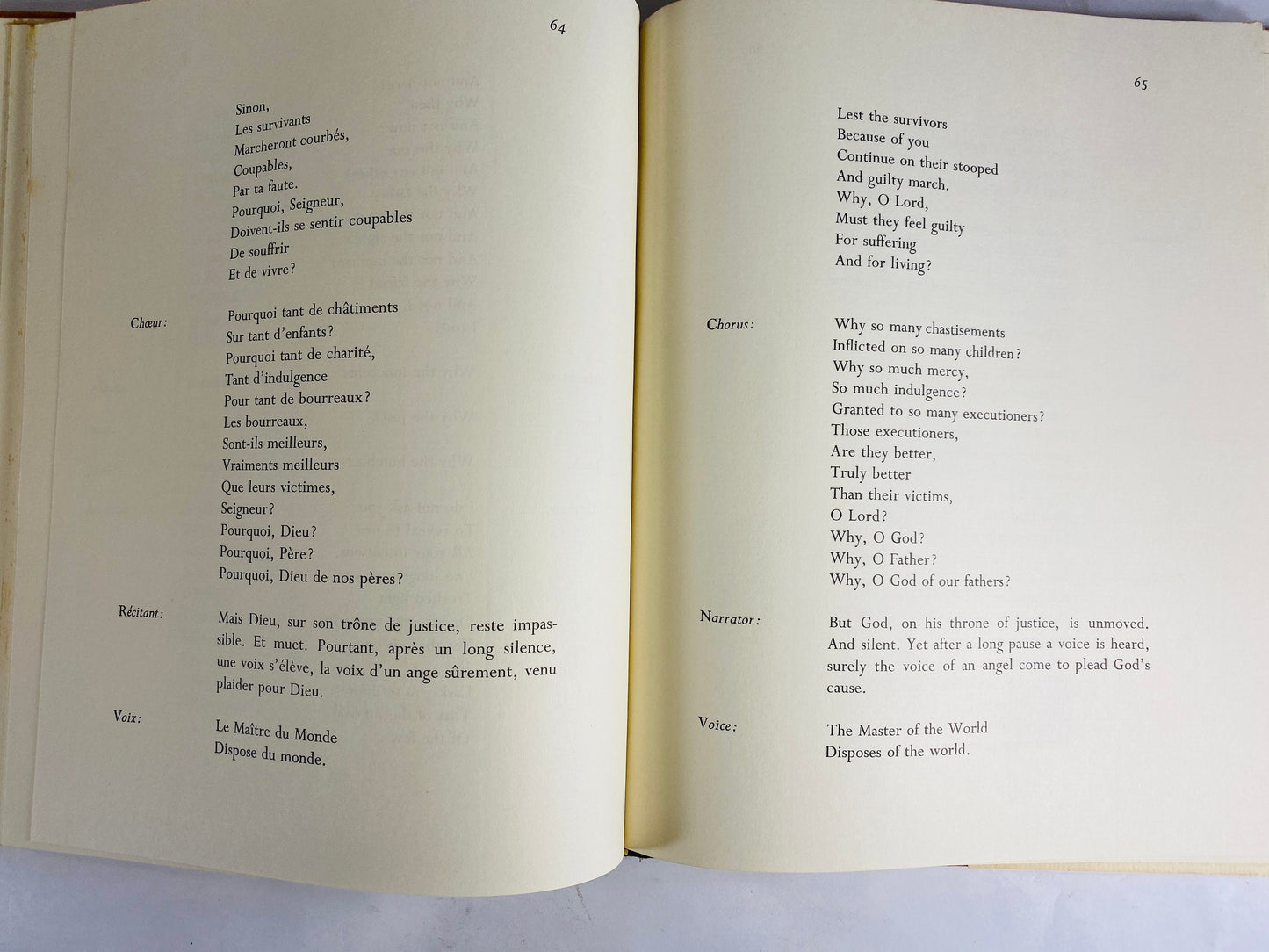 Elie Wiesel Ani Maamin First Edition vintage book Holocaust survivor Lost and Found Again circa 1973 Nobel Peace Prize Israel