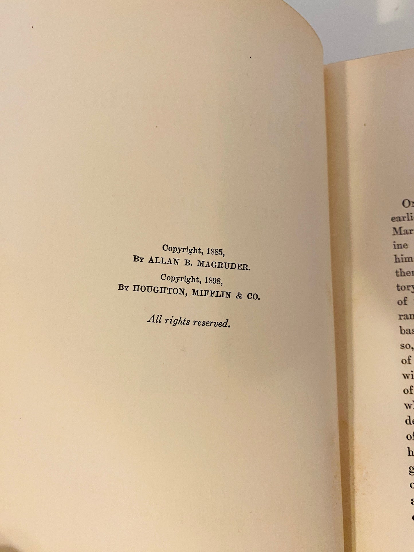 John Marshall ANTIQUE biography, speeches and correspondence by Allan Margruder circa 1898 Vintage book gift Chief Justice Supreme Court