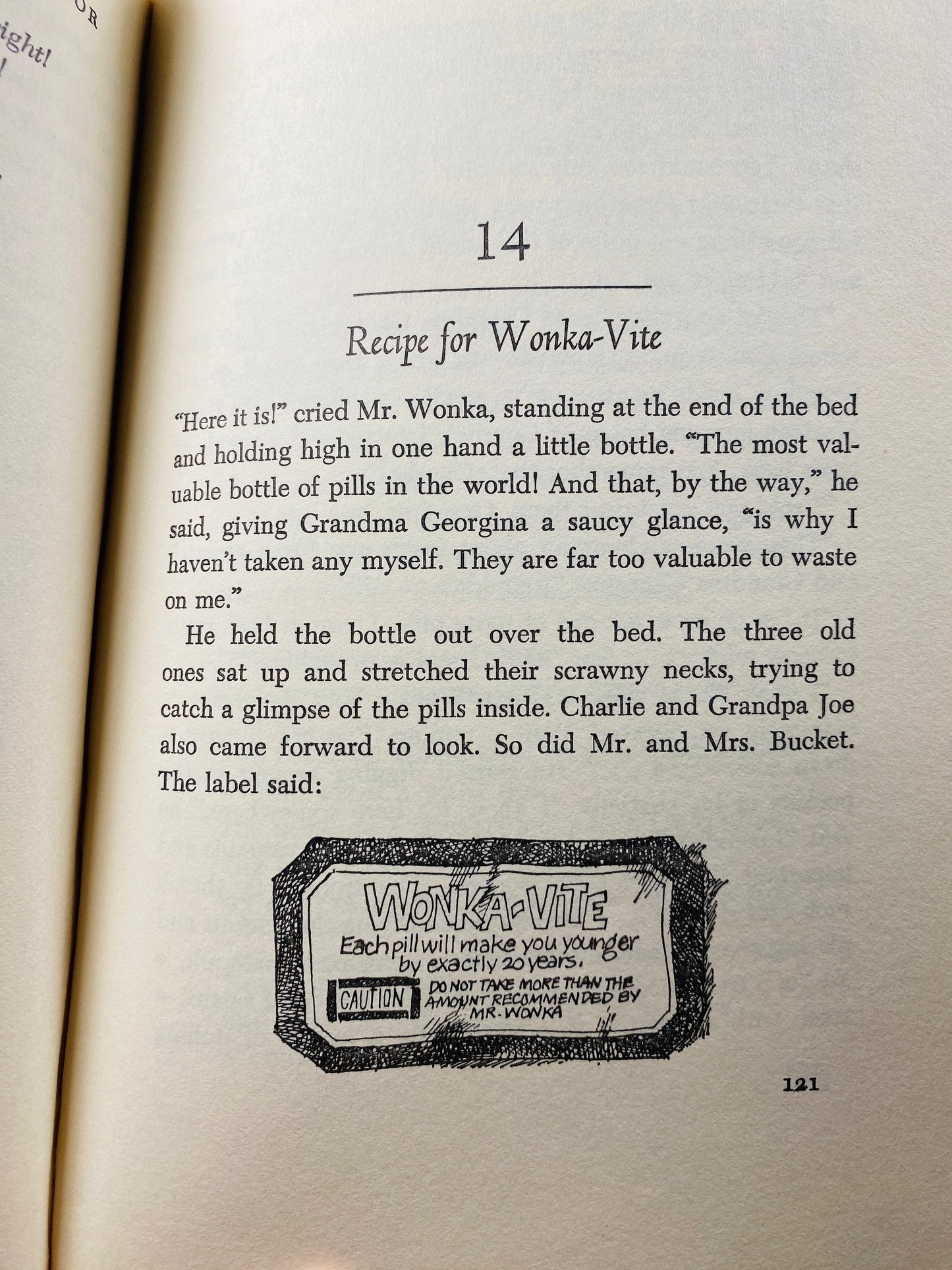 Charlie and the Great Glass Elevator by Roald Dahl. EARLY PRINTING vintage book circa 1972 Collector gift!