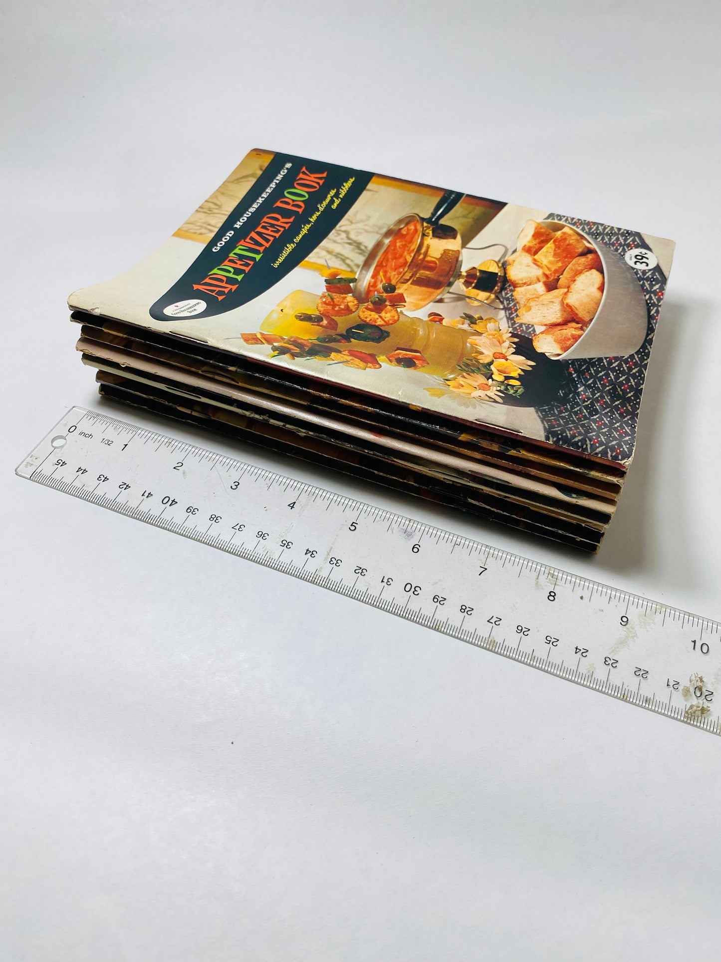 Vintage Good Housekeeping cookbook recipe pamphlets printed by circa 1958 Christmas Chanukah gift kitchen retro decor 1950s MCM