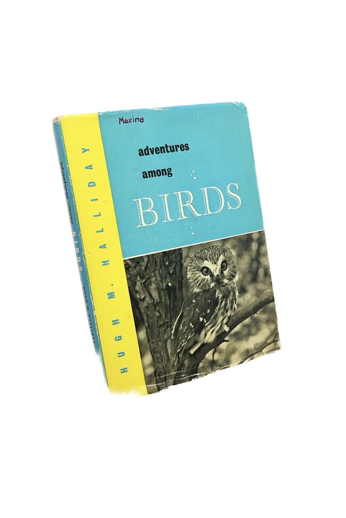 Adventures Among Birds First Edition vintage book circa 1959 by Hugh M Halliday Ornithology gift nature Environment