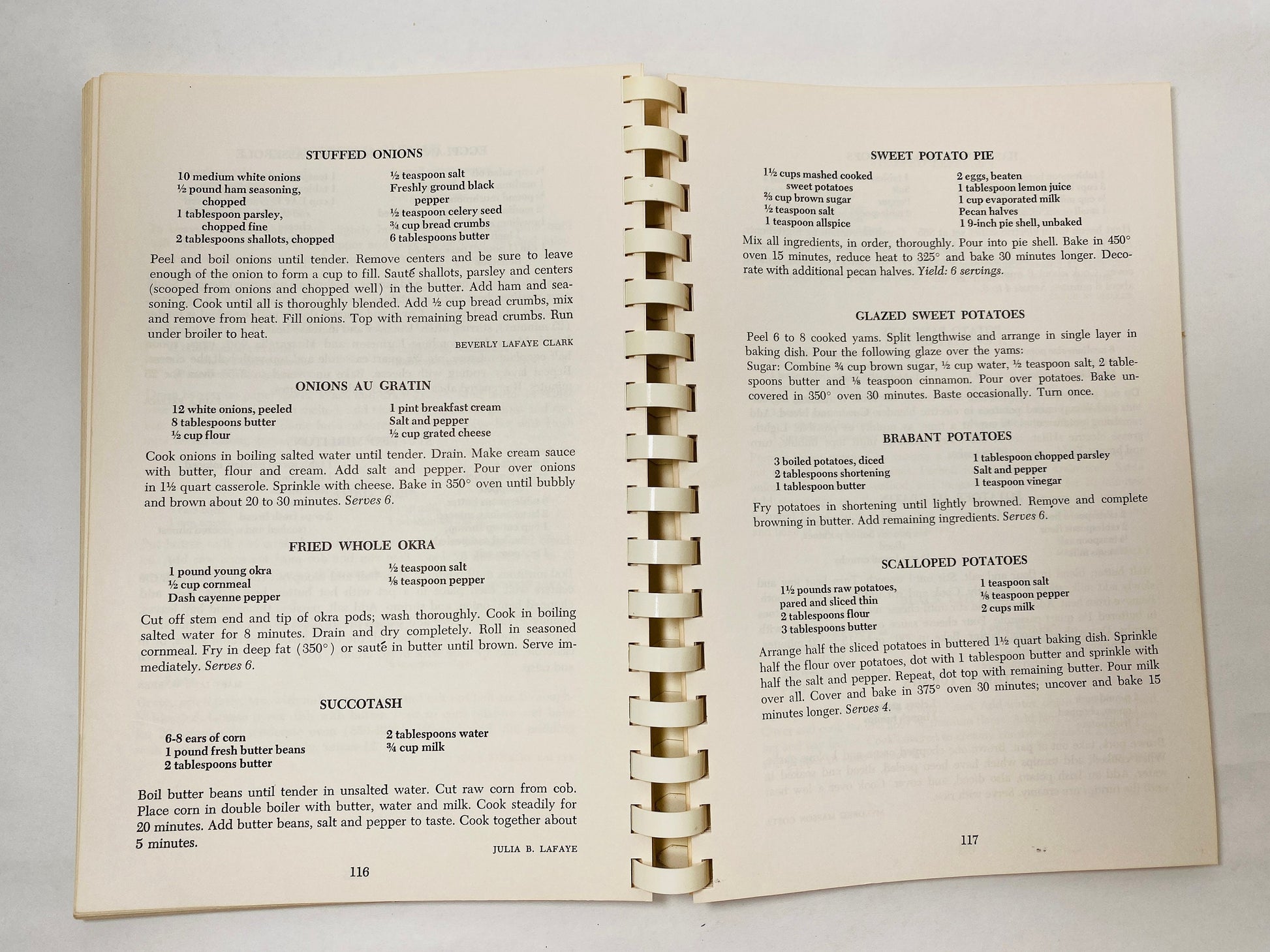 SIGNED New Orleans Recipes and Reminiscences vintage spiral cookbook circa 1976 autographed by Miss USA Barbara Peterson Ursuline Convent