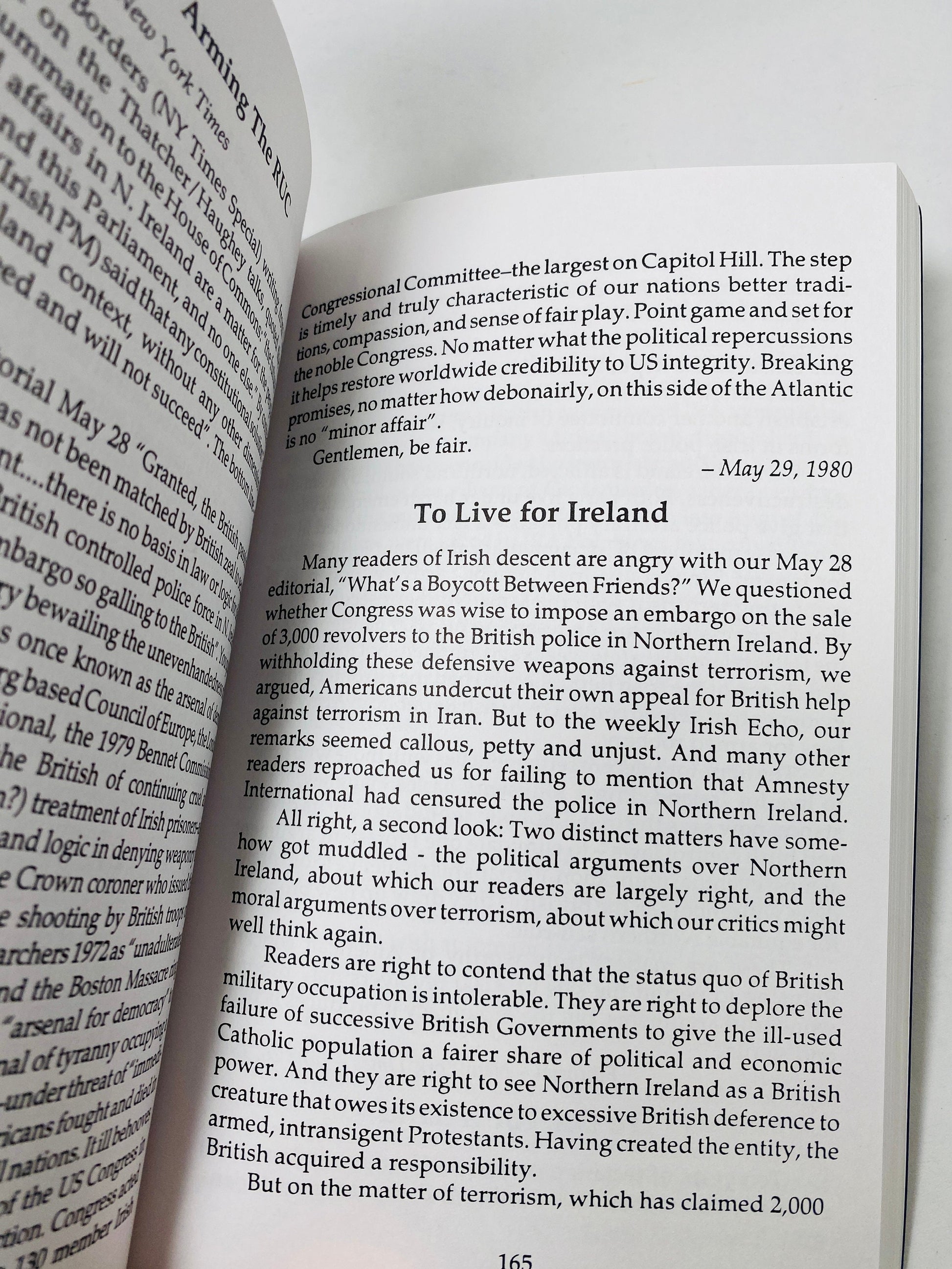 Real Ireland vintage paperback book by Magnier 50 Years of British Terrorism Volume 1 Five Decades of Decadence Irish gift fact vs myth