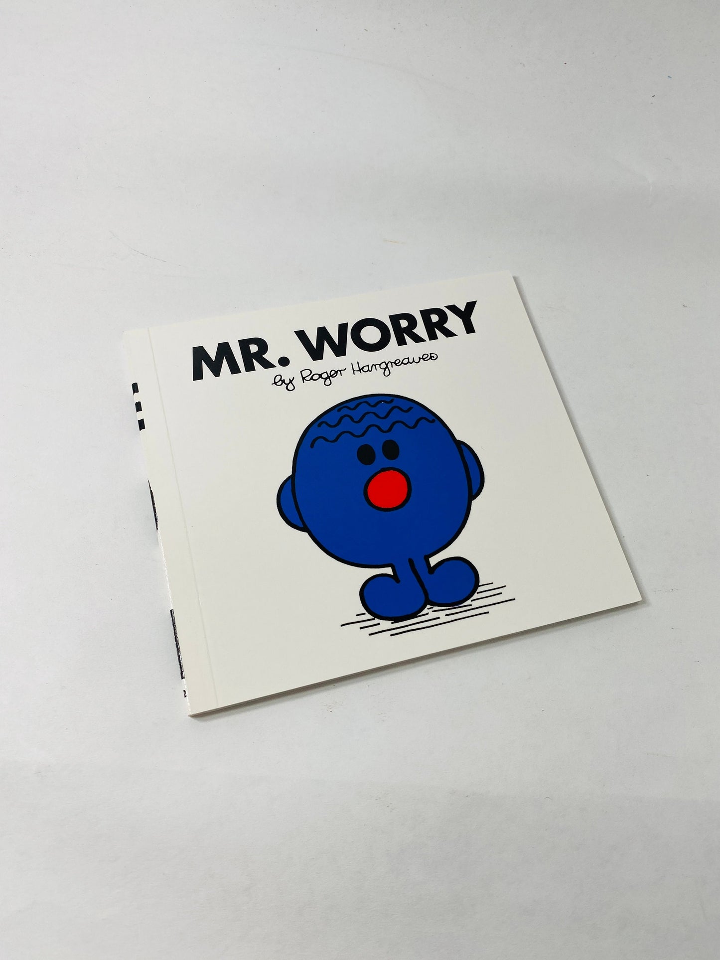 Mr. Lazy Mr Men vintage paperback books by Roger Hargreaves circa 1990 Children's books. Christmas stocking stuffer Mischief Nonsense Worry