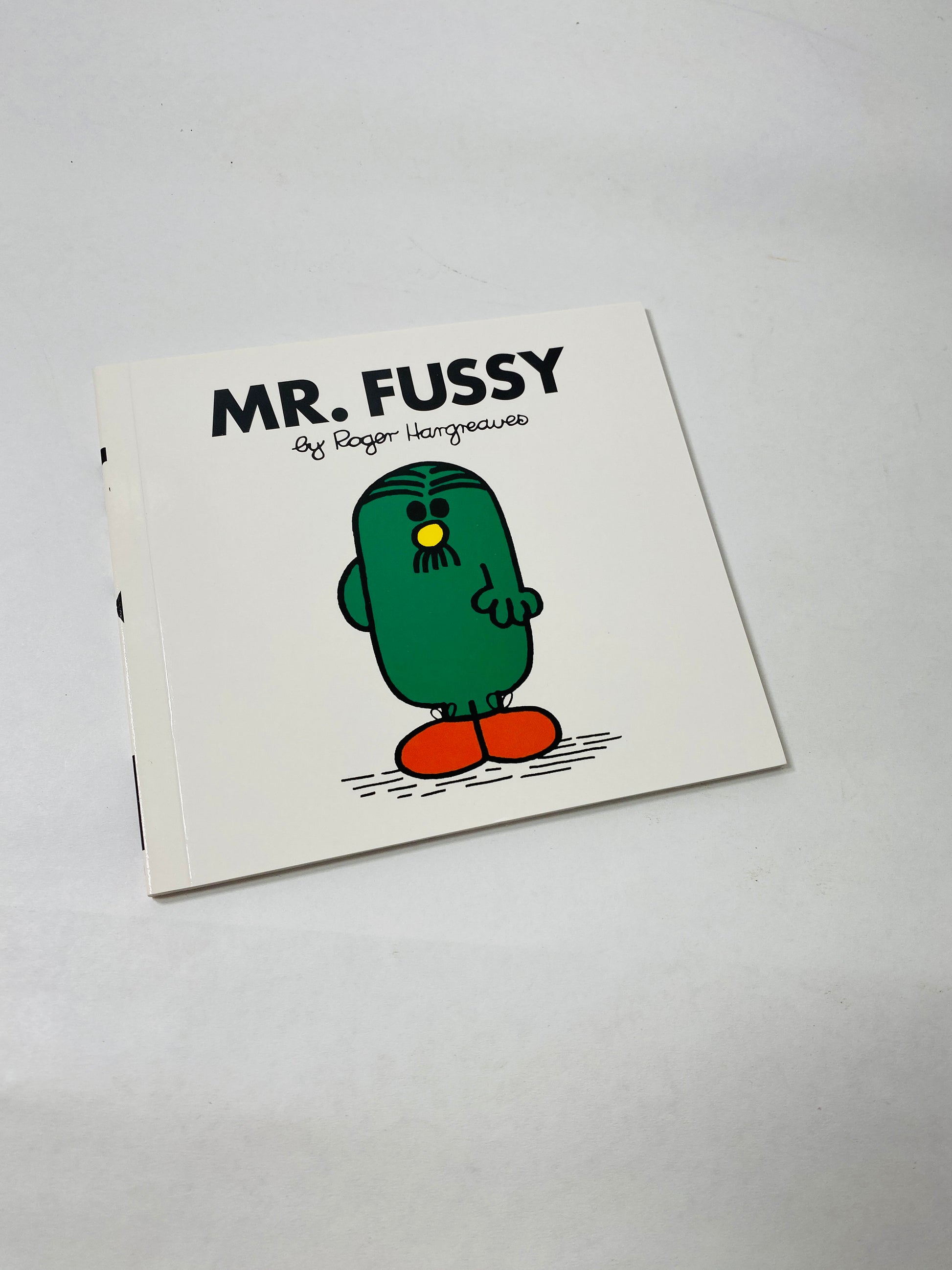 Mr. Lazy Mr Men vintage paperback books by Roger Hargreaves circa 1990 Children's books. Christmas stocking stuffer Chatterbox Funny Lazy