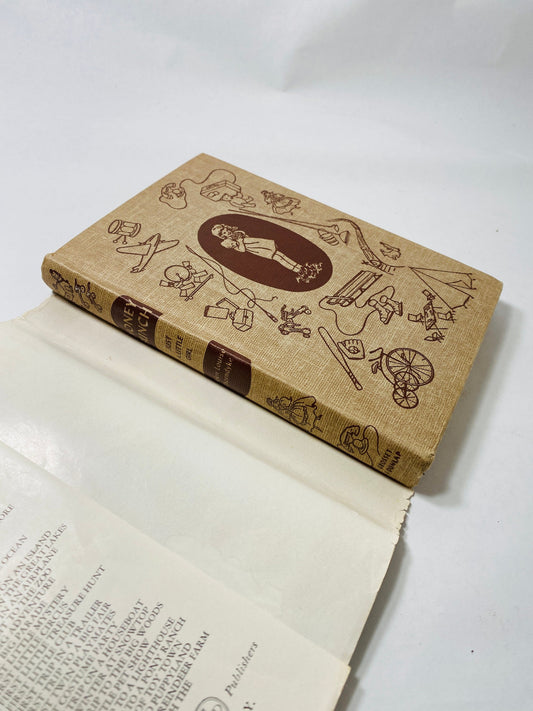 Honey Bunch vintage book circa 1948 with dust jacket by Helen Louise Thorndyke story emphasizes good manners, kindness, and optimism