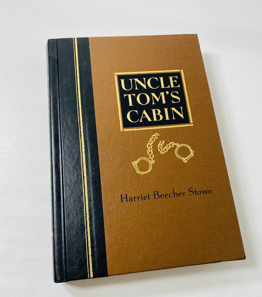 Uncle Tom's Cabin by Harriet Beecher Stowe Reader's Digest vintage book circa 1990 Anti-slavery Civil War. Gift Decor