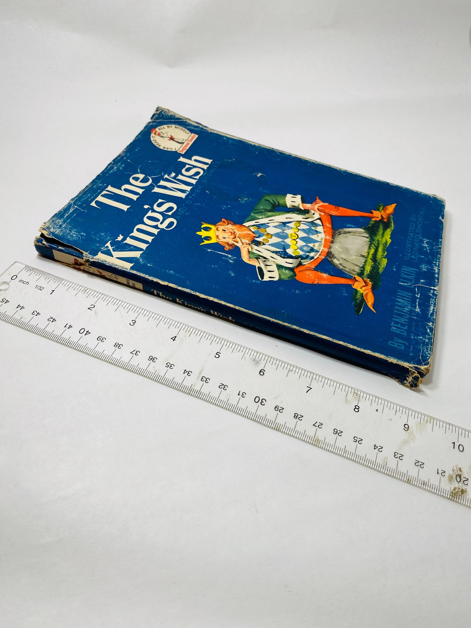 King's Wish FIRST EDITION vintage book circa 1960 by Benjamin Elkin with dust jacket Leonard Shortall Dr Seuss Beginner Books Children gift