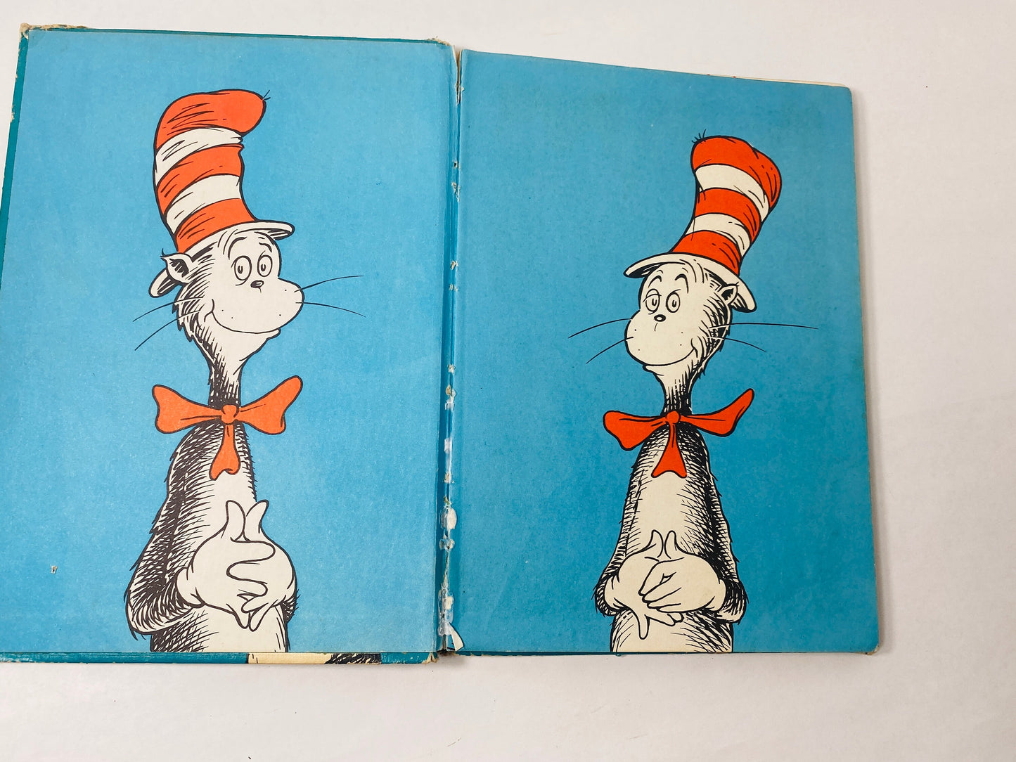 Cat in the Hat by Dr Seuss Book Vintage book EARLY PRINTING circa 1957.