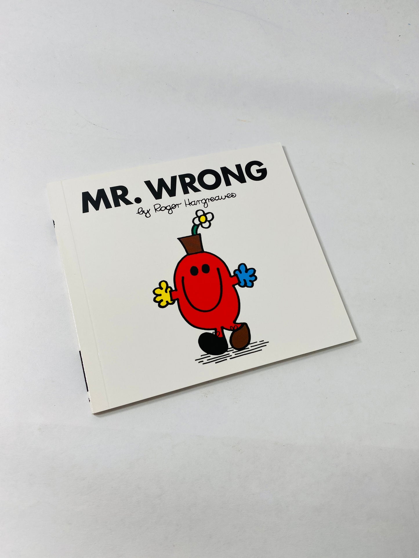 Mr. Lazy Mr Men vintage paperback books by Roger Hargreaves circa 1990 Children's books. Christmas stocking stuffer Mischief Nonsense Worry