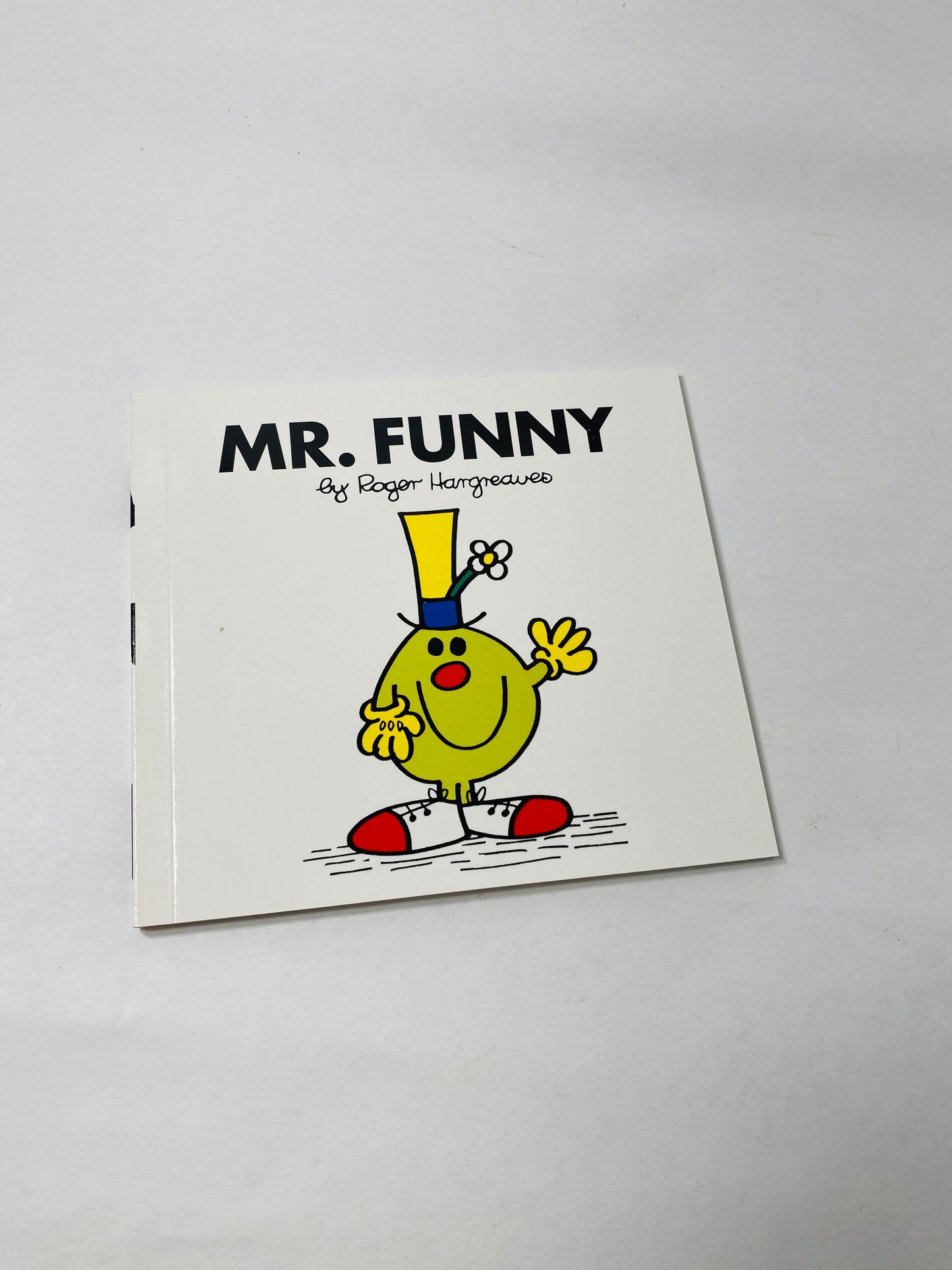 Mr. Lazy Mr Men vintage paperback books by Roger Hargreaves circa 1990 Children's books. Christmas stocking stuffer Chatterbox Funny Lazy