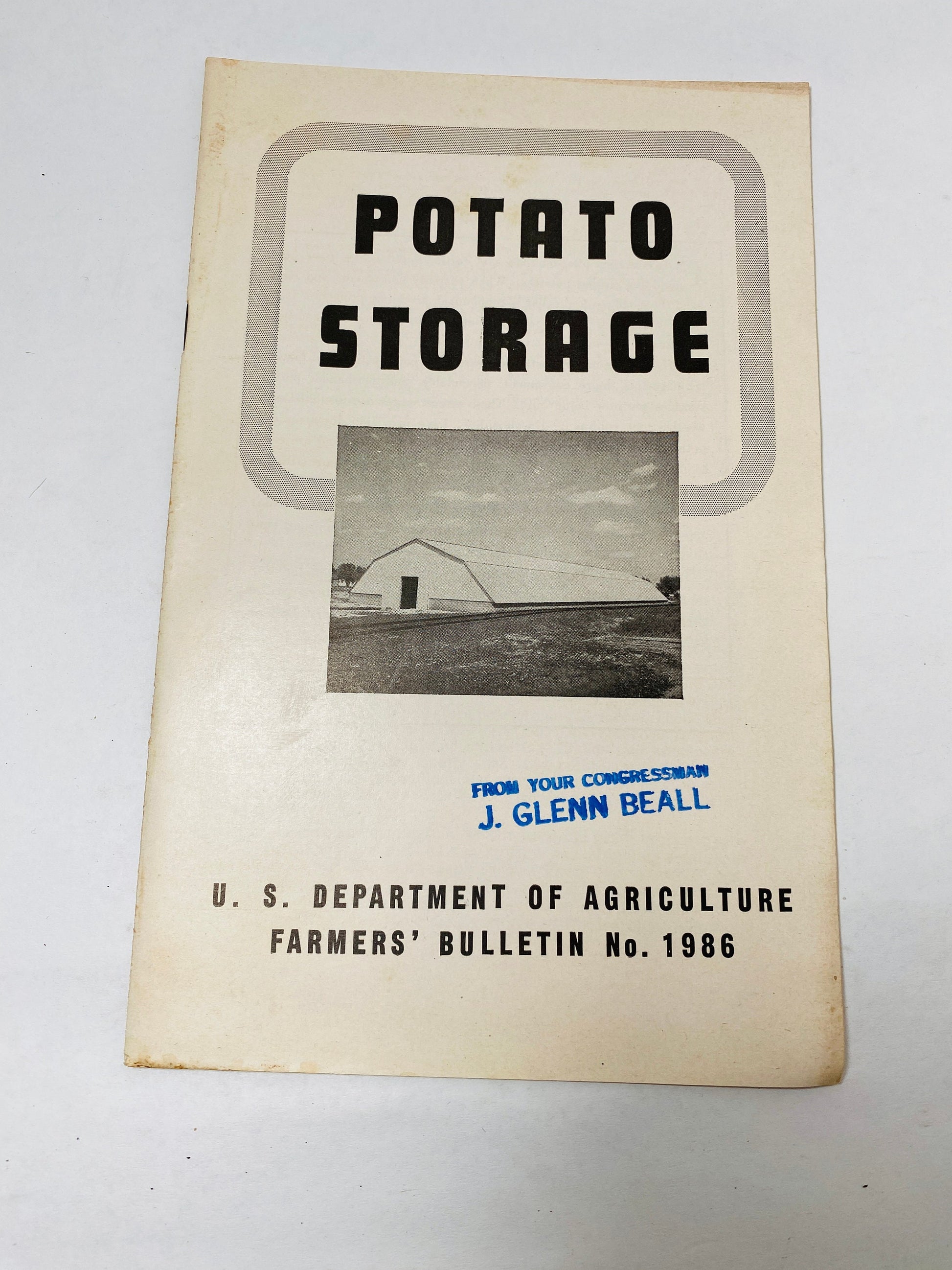 1940s Vintage Agriculture Department farm booklets potato harvesting diseases storage leafhopper homestead