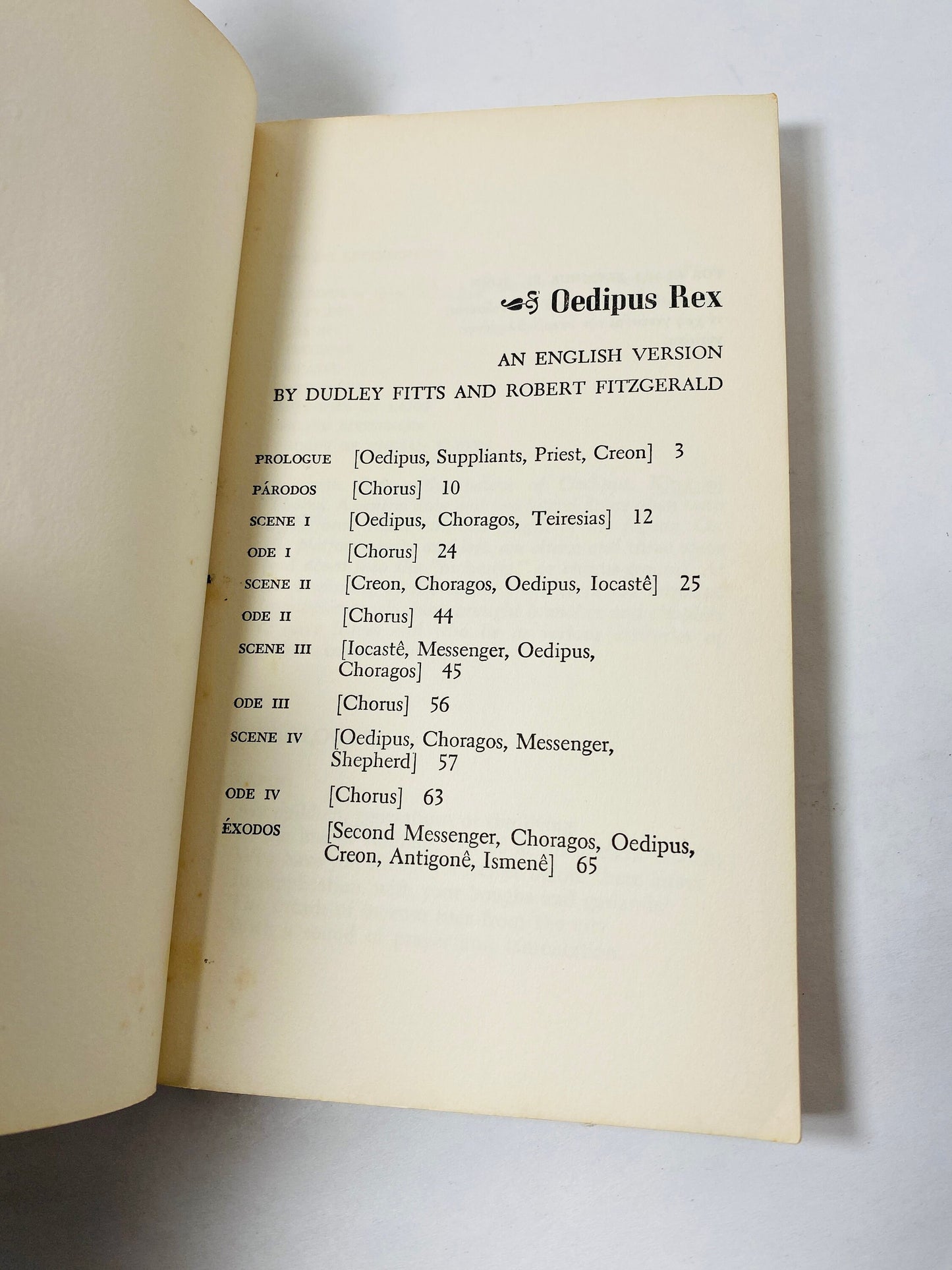 Sophocles the Oedipus Cycle vintage paperback book circa 1949 Antigone psychology Greek Psychoanalysis. Stocking Stuffer