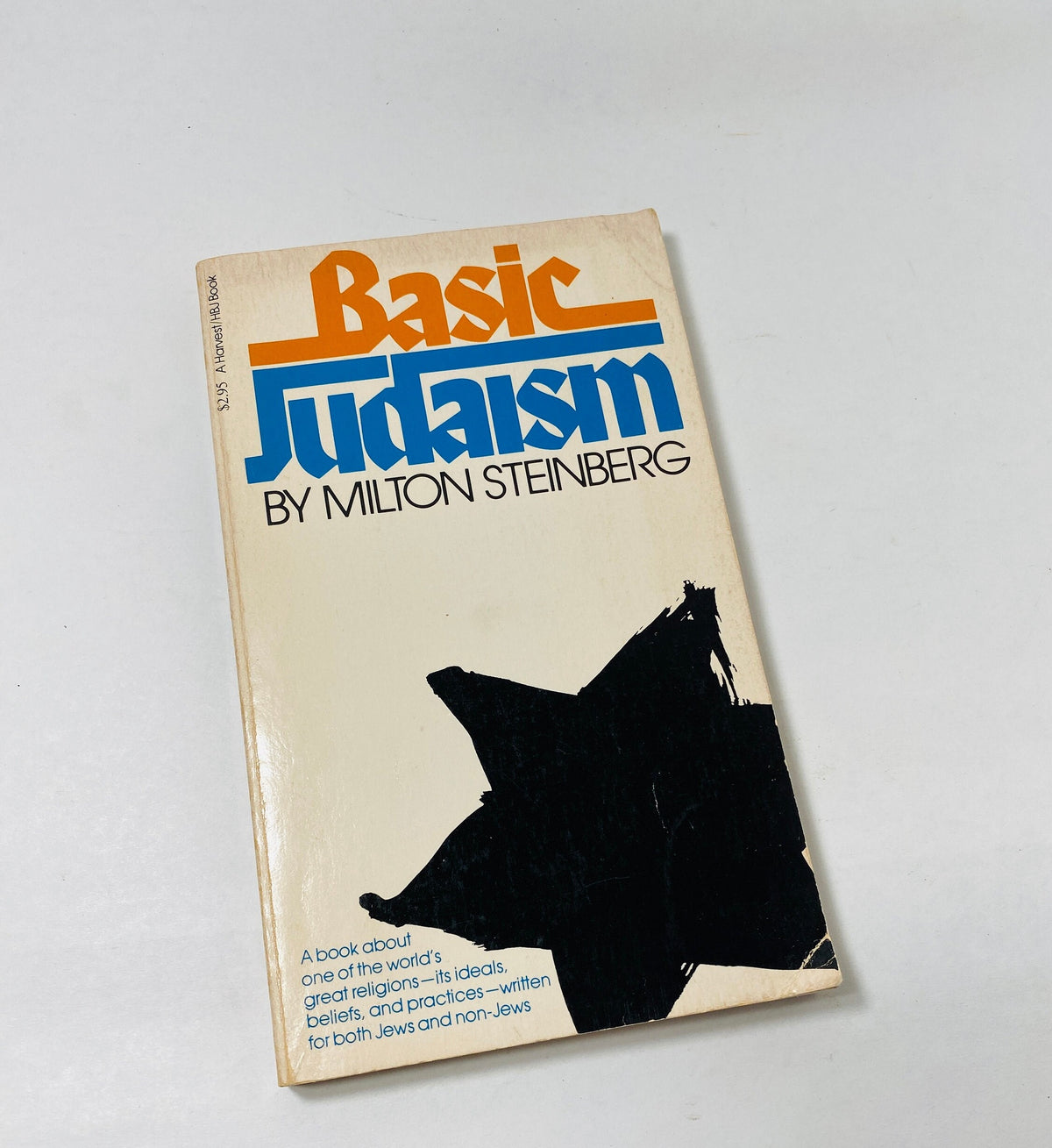 Judaism vintage paperback book circa 1975 Jewish introduction gift Guide to torah understanding anti-antisemitism. Chanukah gift