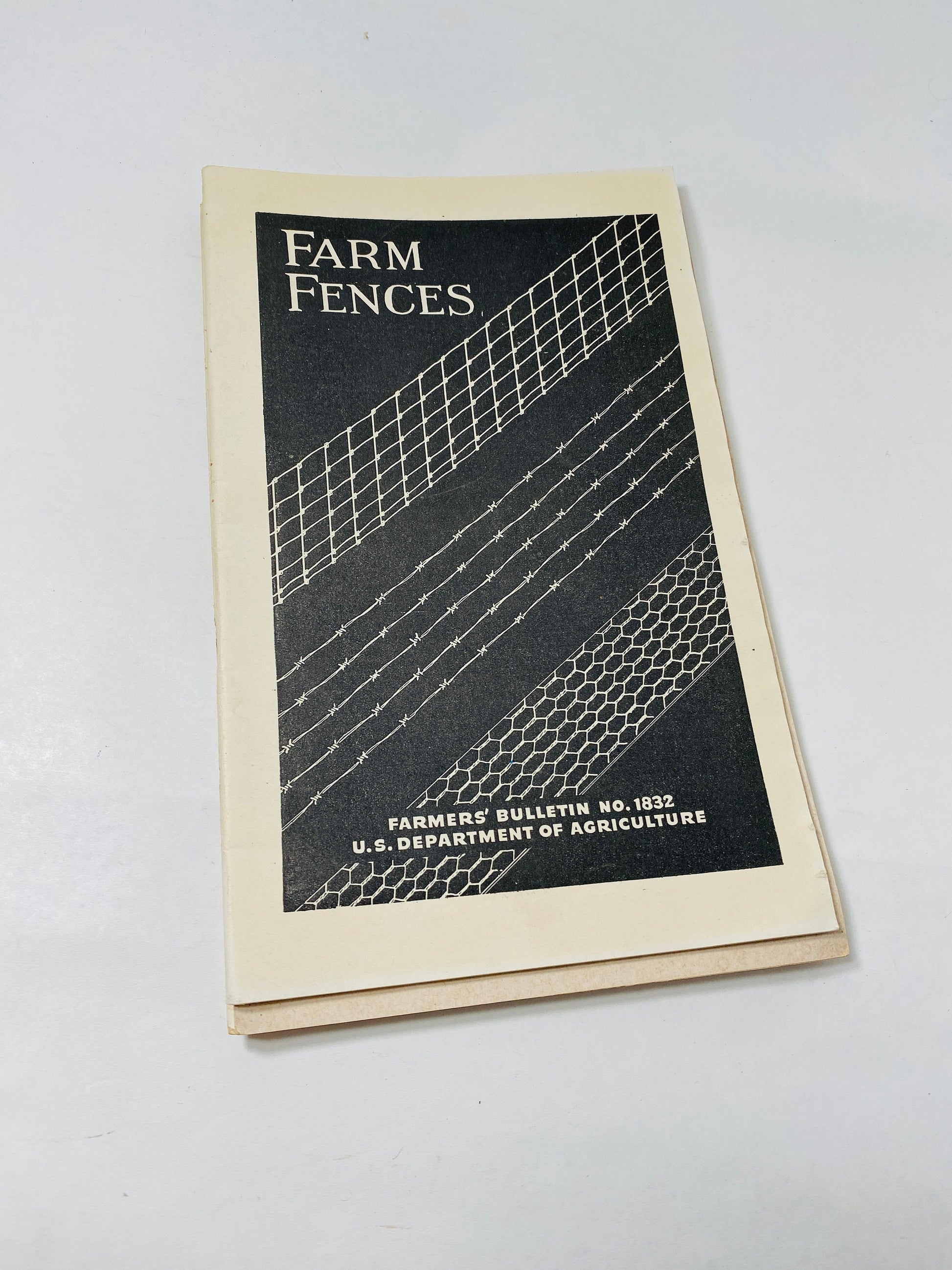 1960s-1980s Vintage Agriculture Department farm booklets homestead plowing cropping conservation pine fences timber painting buildings fire