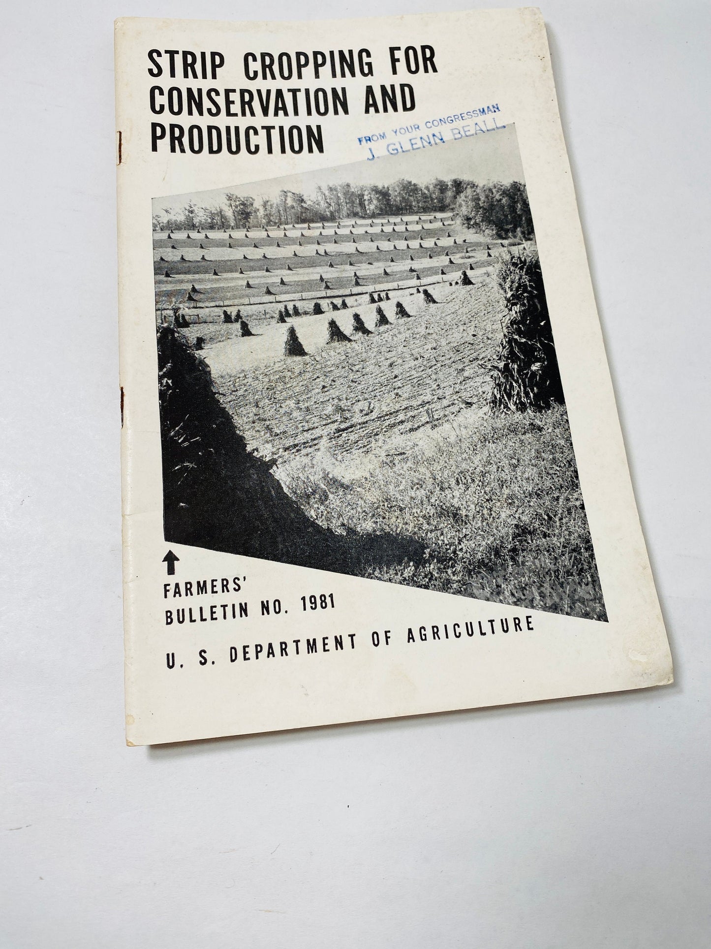 1960s-1980s Vintage Agriculture Department farm booklets homestead plowing cropping conservation pine fences timber painting buildings fire