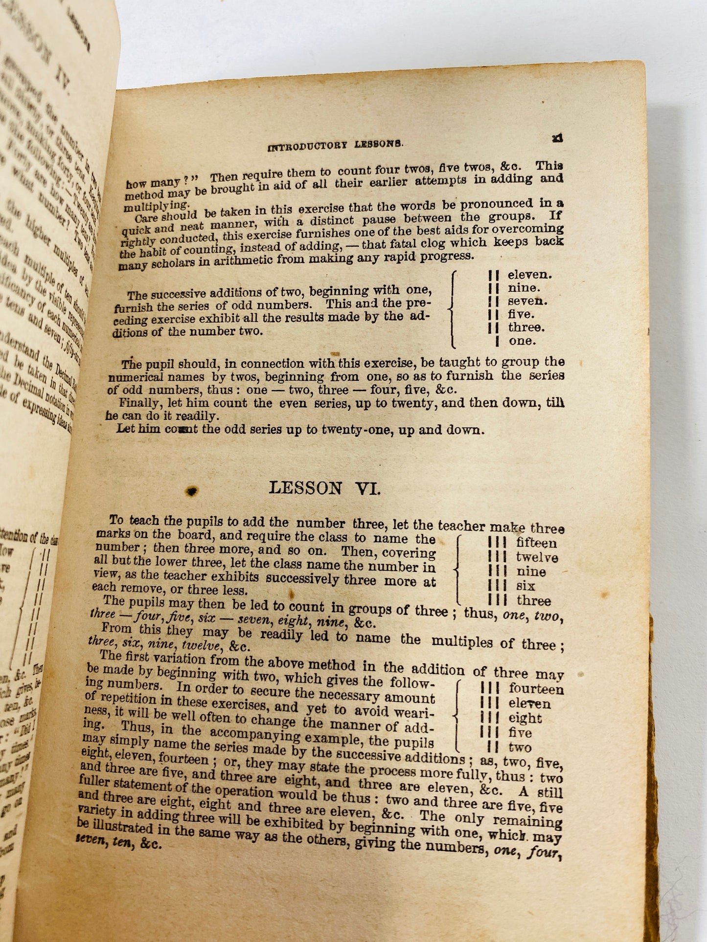 1849 Mathematics RARE Pre Civil War Arithmetic Textbook Inductive Method of Instruction United States vintage school book by Warren Colburn