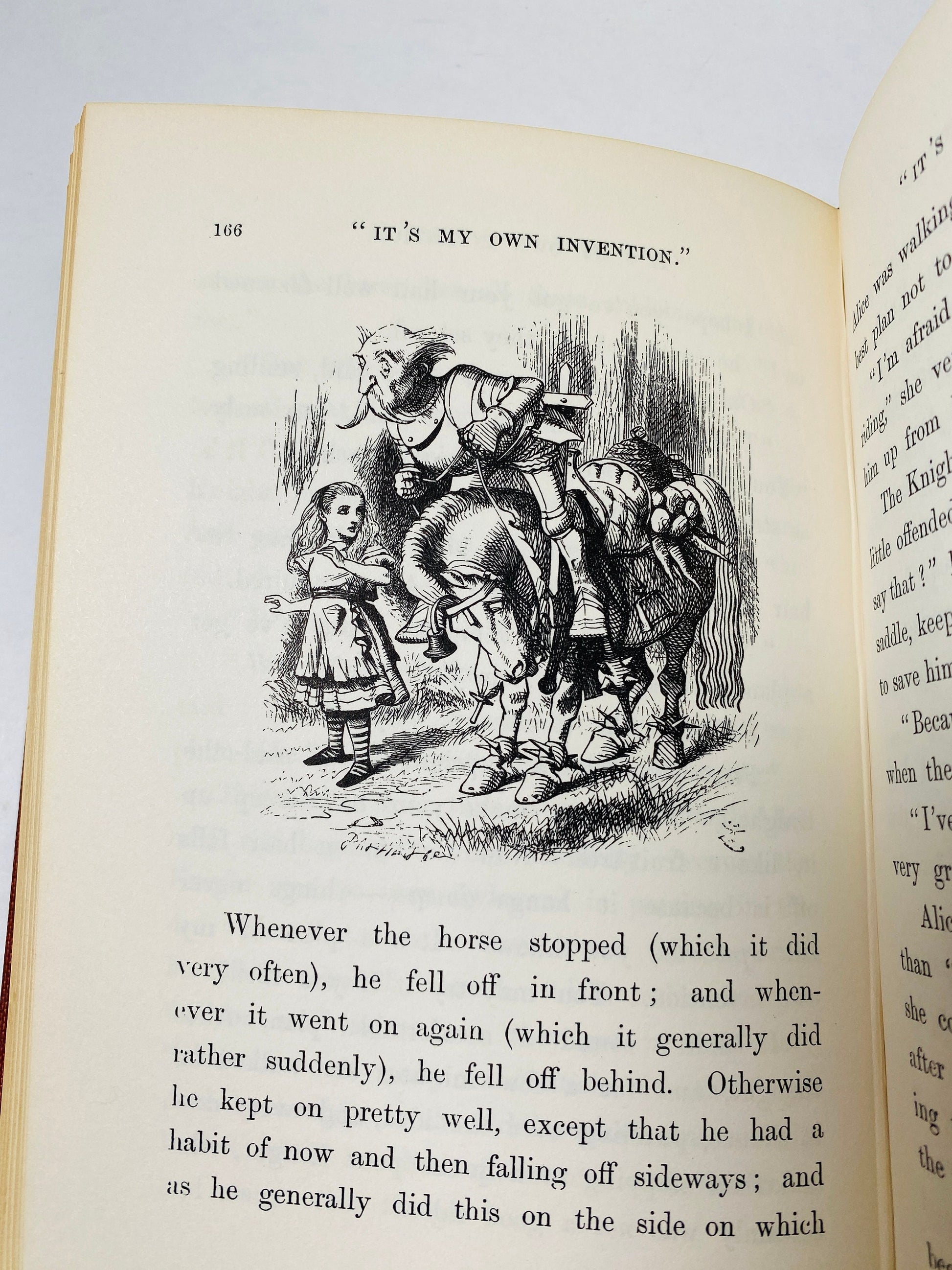 1930 Through the Looking-Glass and What Alice Found There by Lewis Carroll illustrated by John Tenniel London Macmillan