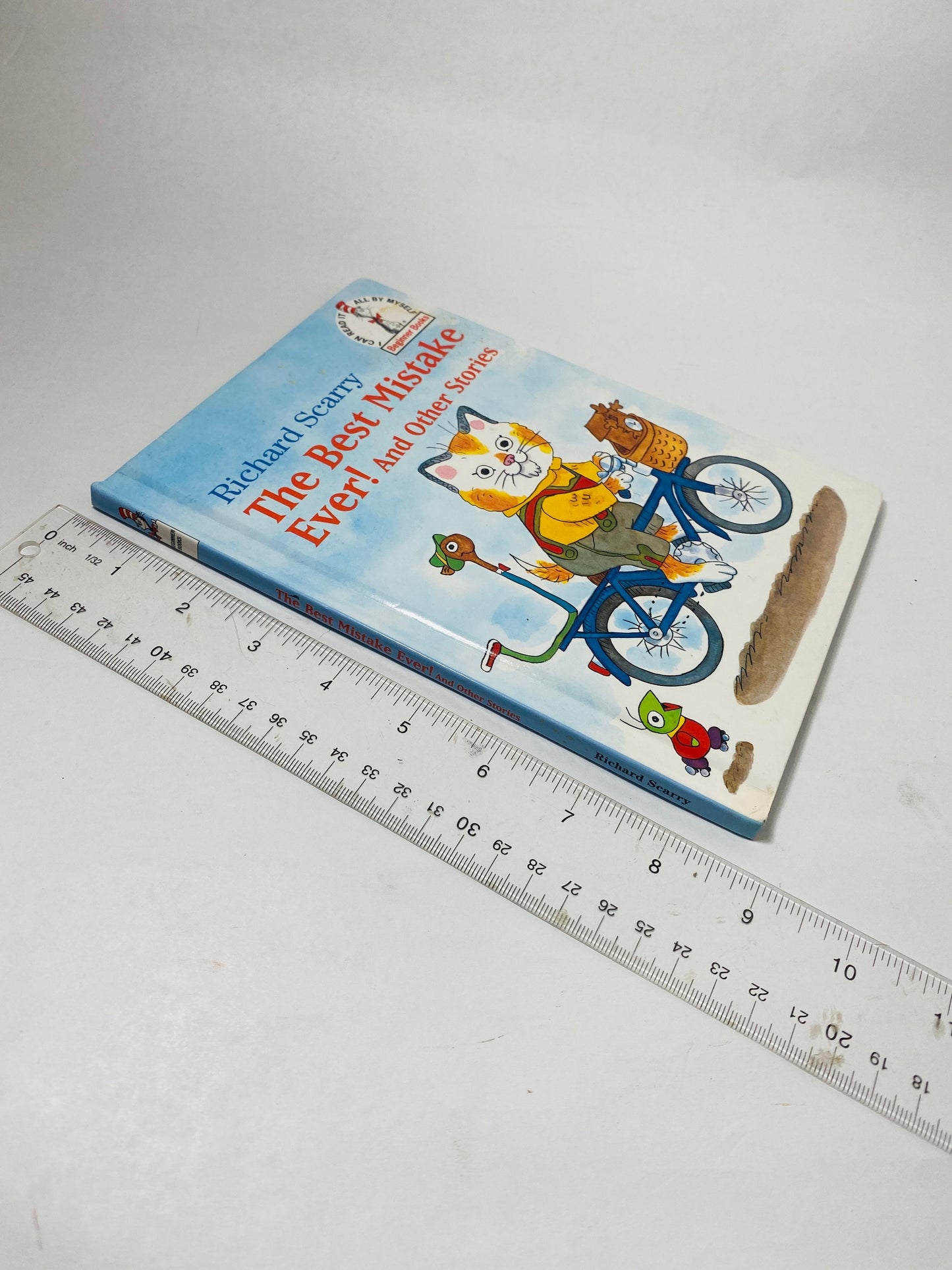 Richard Scarry Best Mistake Ever vintage I Can Read book circa 1984 Children's nursery reading gift collectible